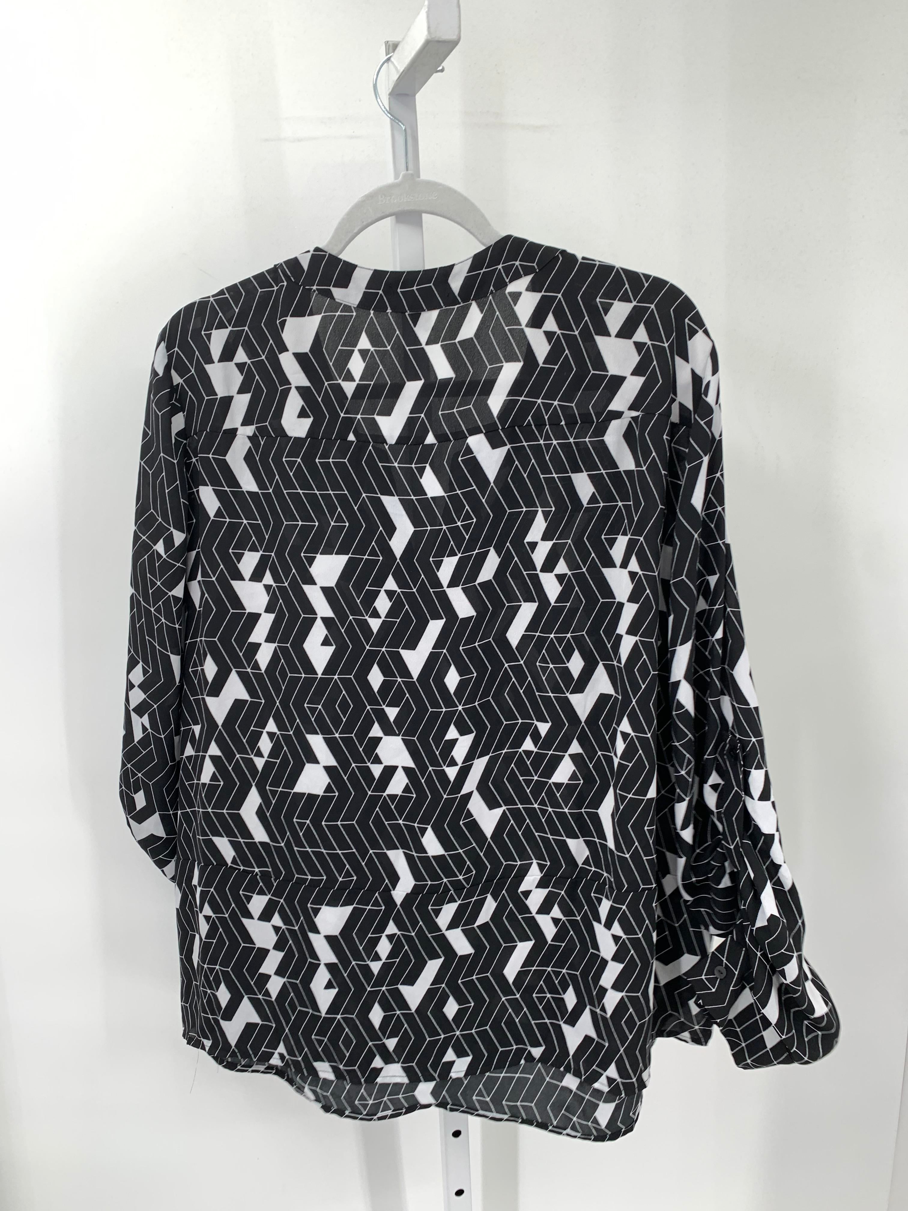 Worthington Size 3X Womens Long Sleeve Shirt