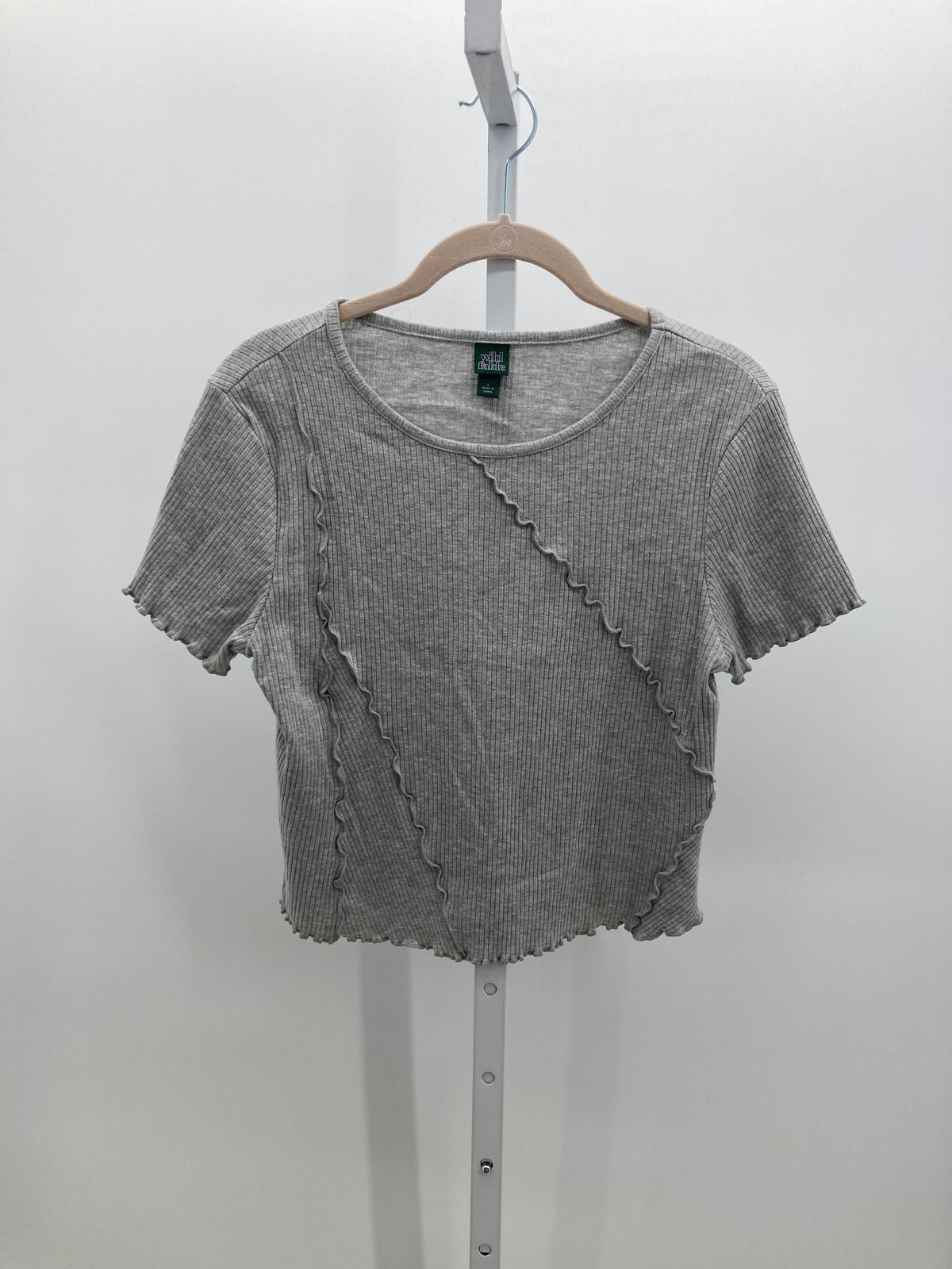 Wild Fable Size Large Juniors Short Sleeve Shirt