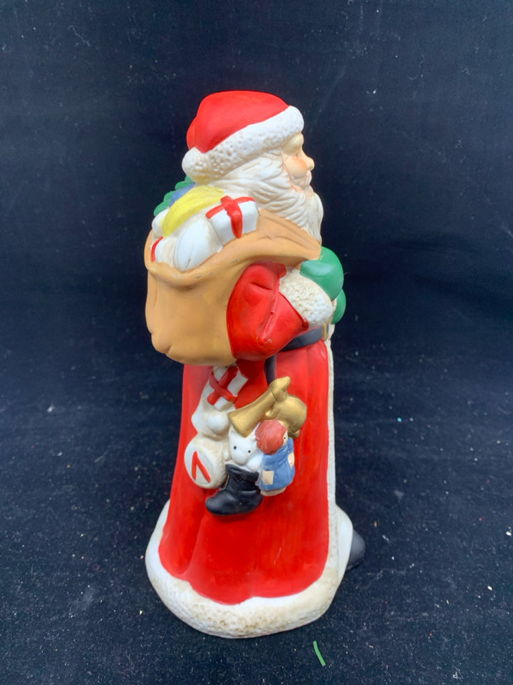 MUSIC CERAMIC SANTA.