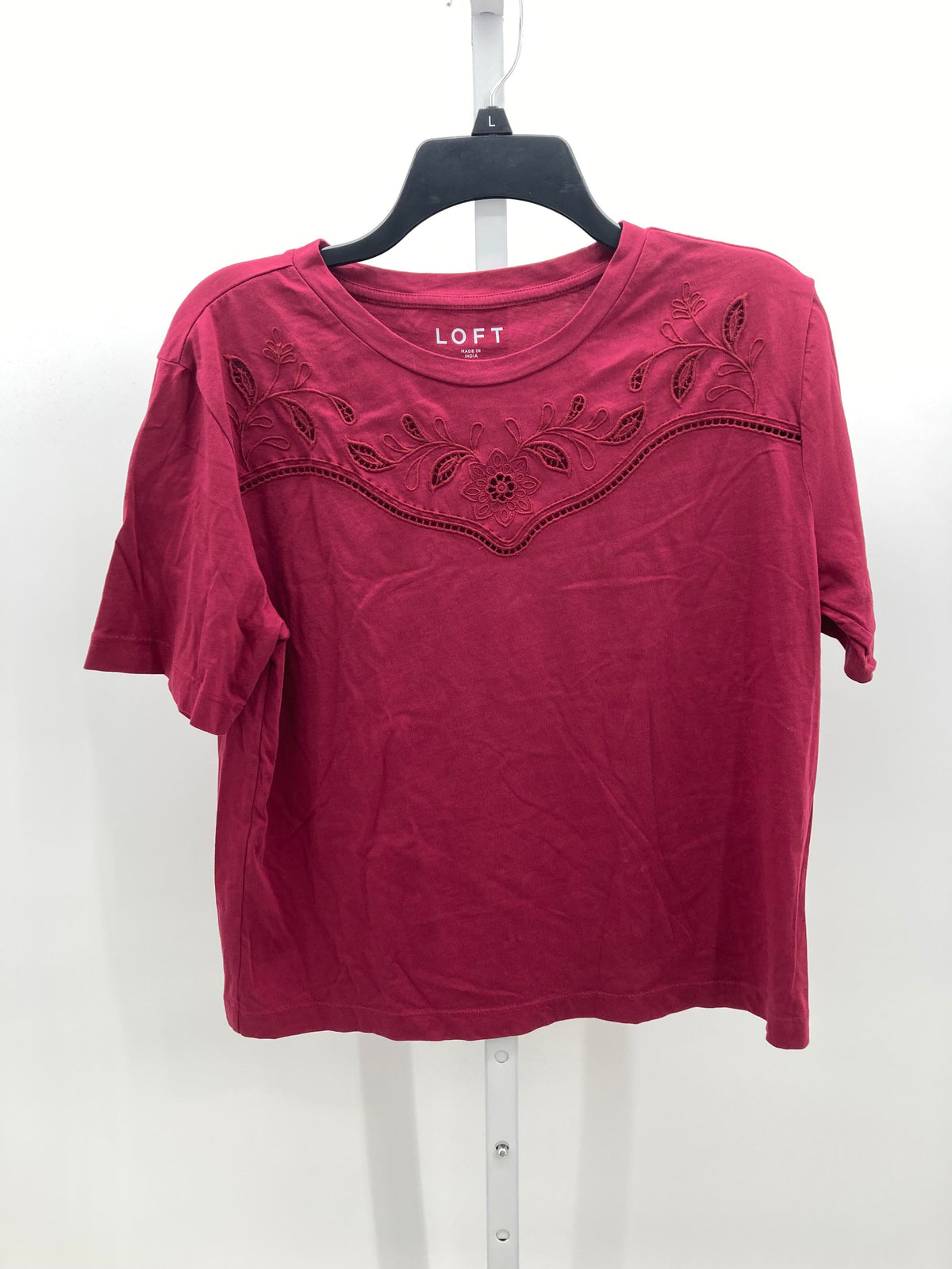 Loft Size Small Misses Short Sleeve Shirt