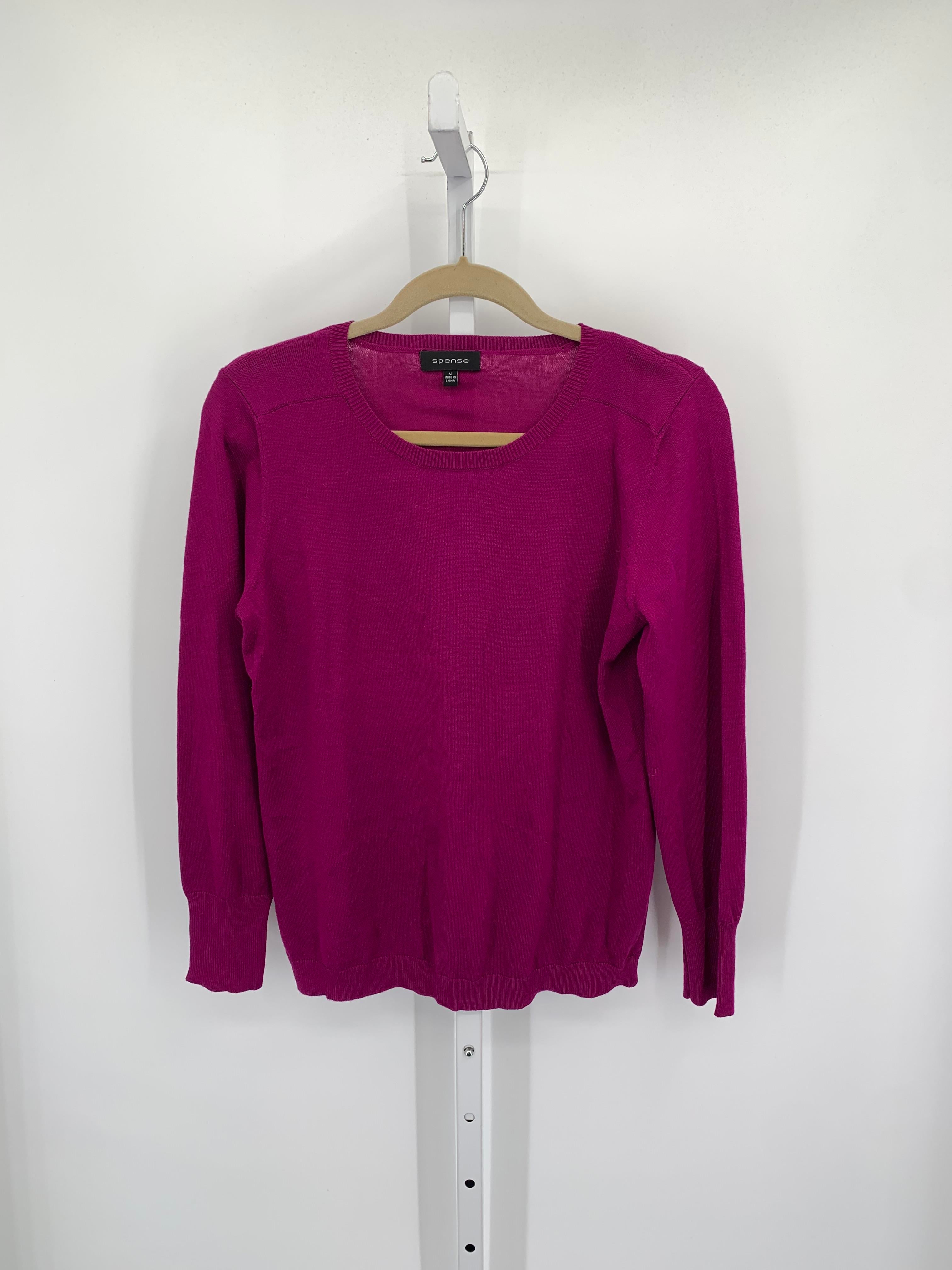 Spense Size Medium Misses Long Slv Sweater