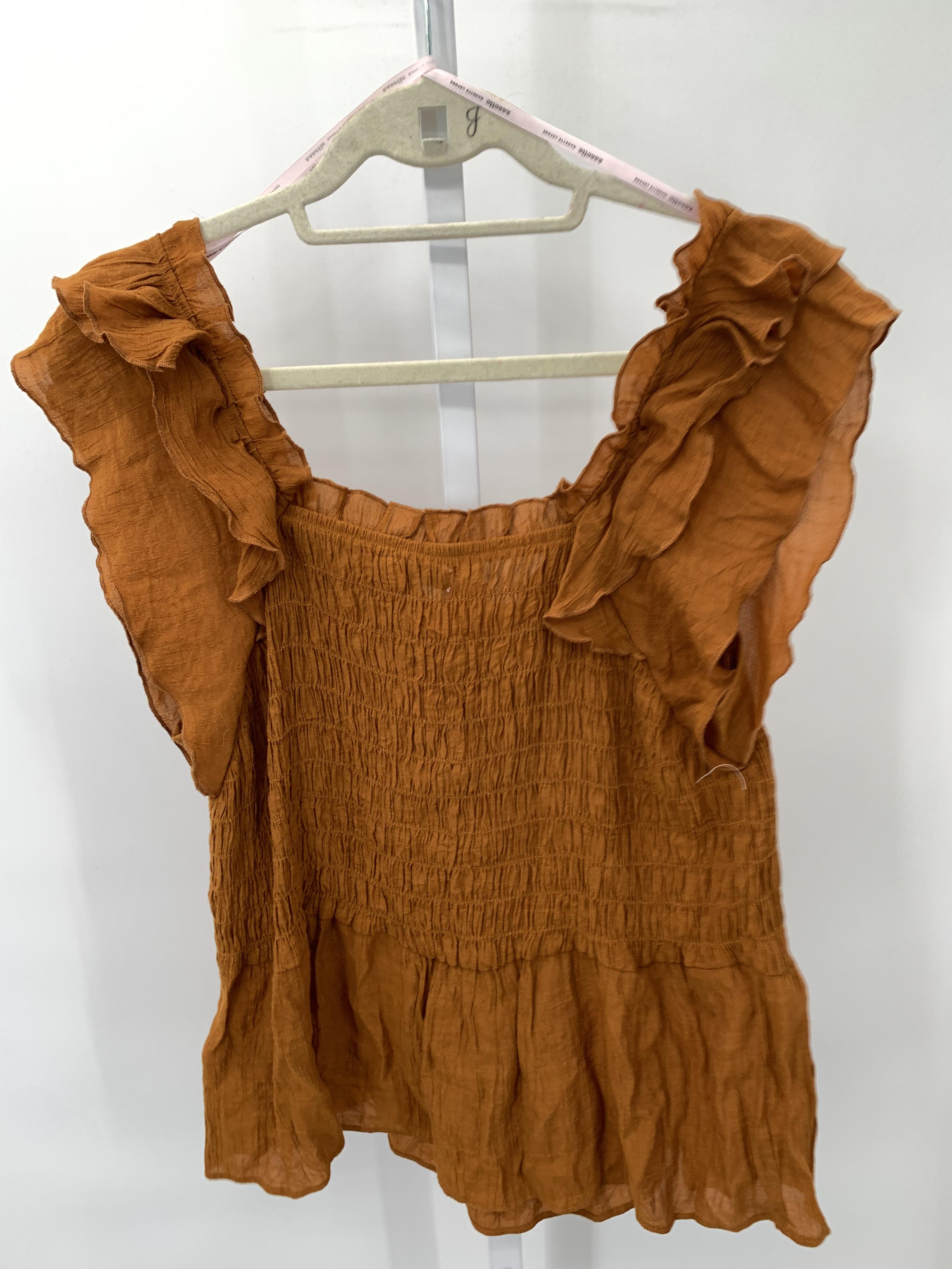 Nannette Size Large Misses Sleeveless Shirt