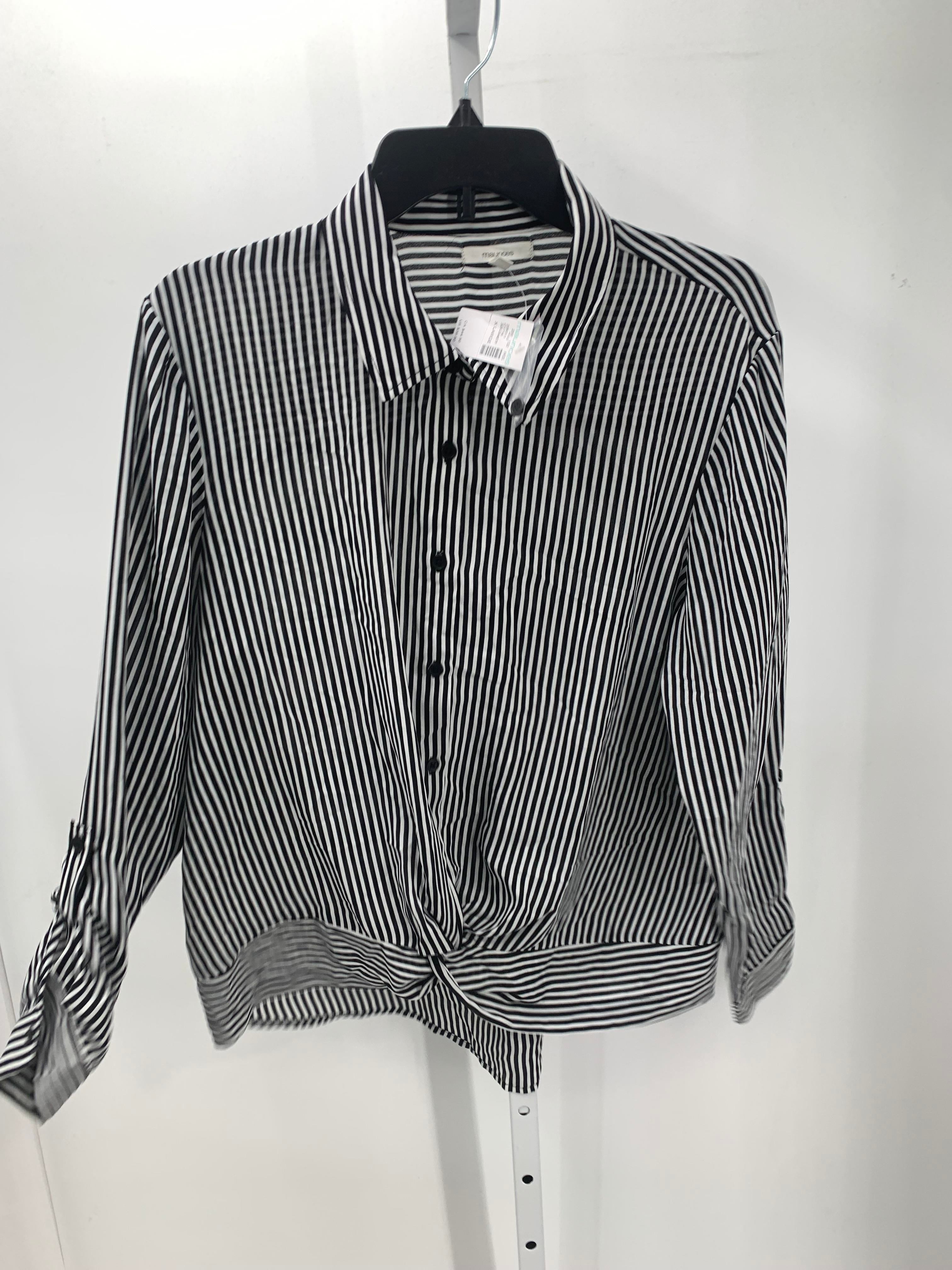 Maurices Size Extra Large Misses Long Sleeve Shirt