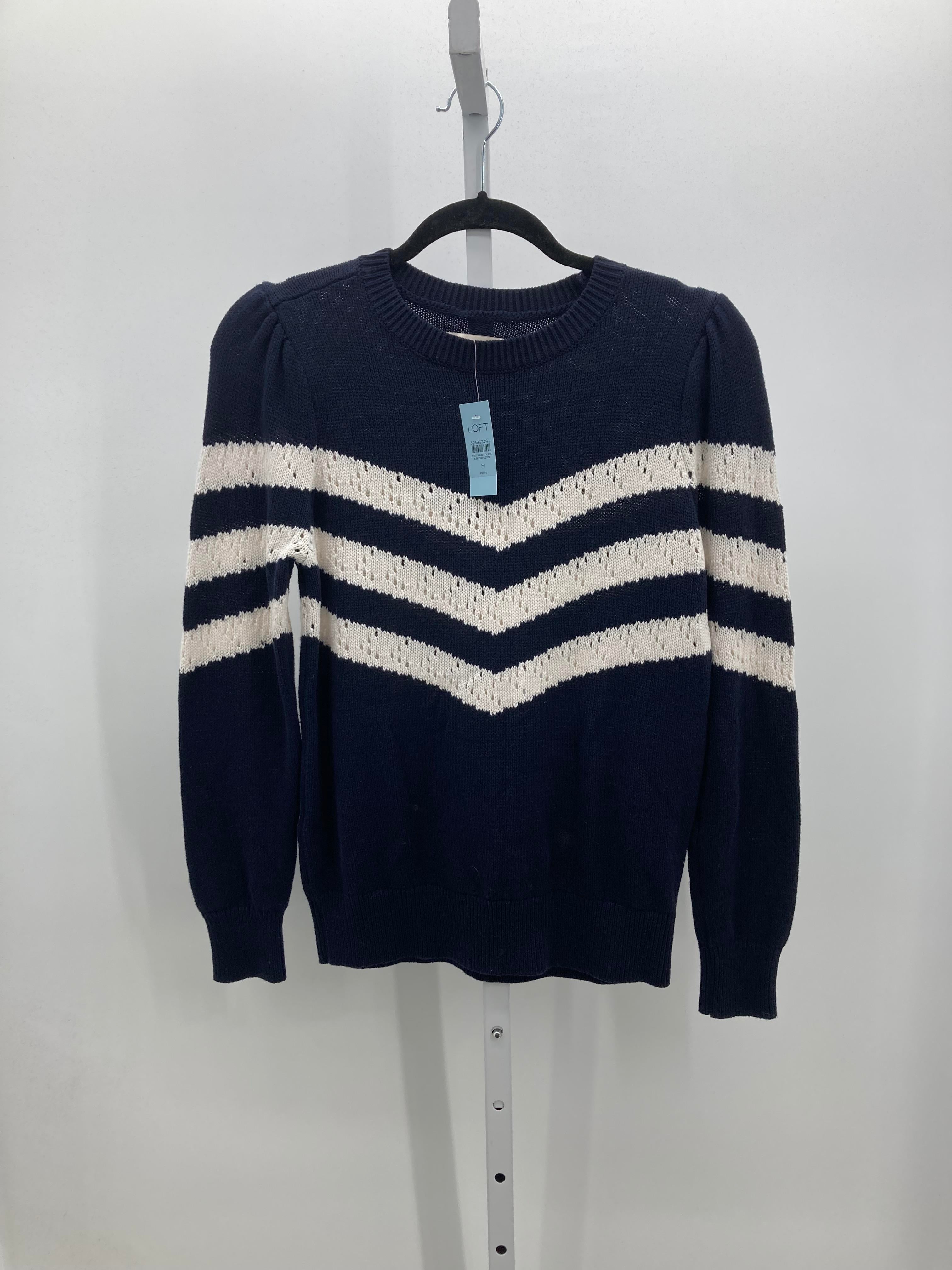 Loft Size Medium Petite Petite Long Slv Sweater