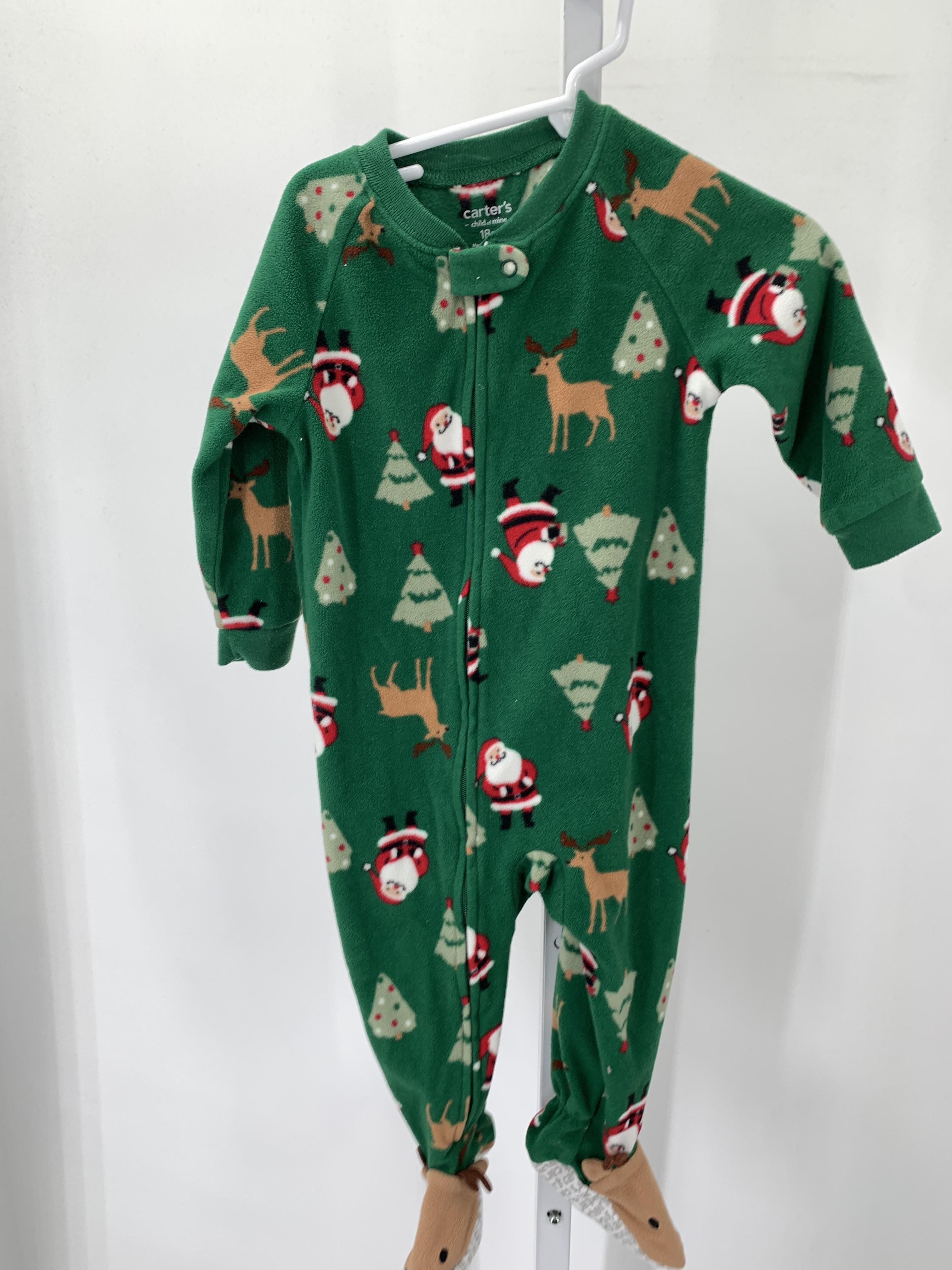 FLEECE SLEEPER SANTA