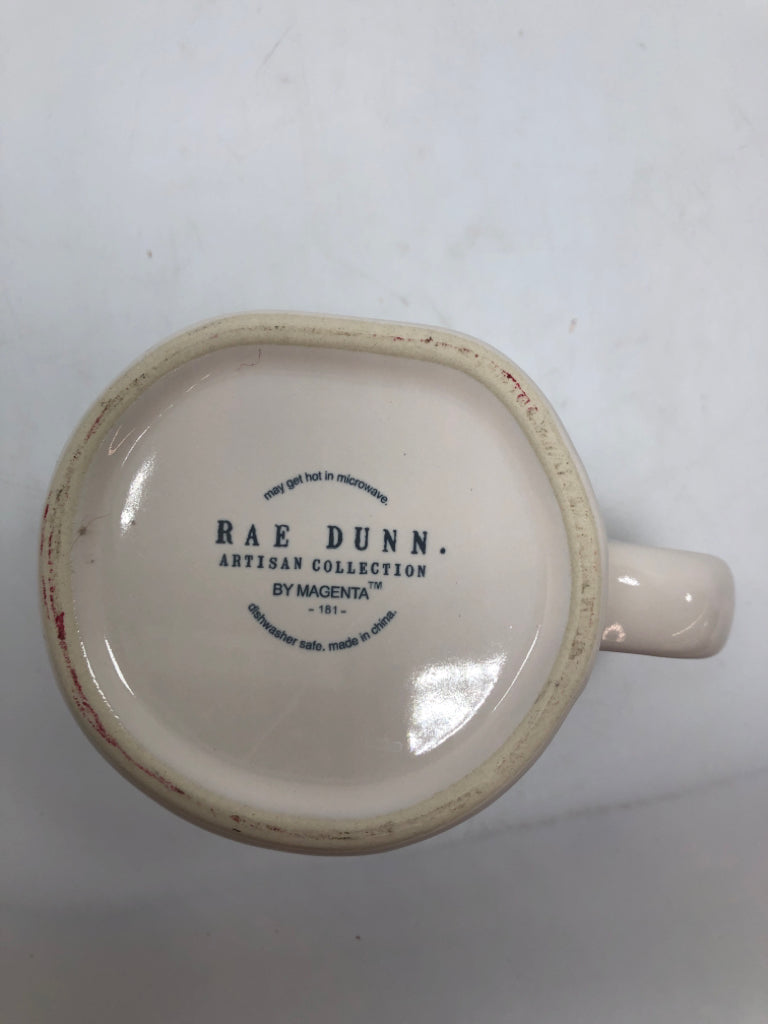 RAE DUNN TEACHER FUEL MUG.