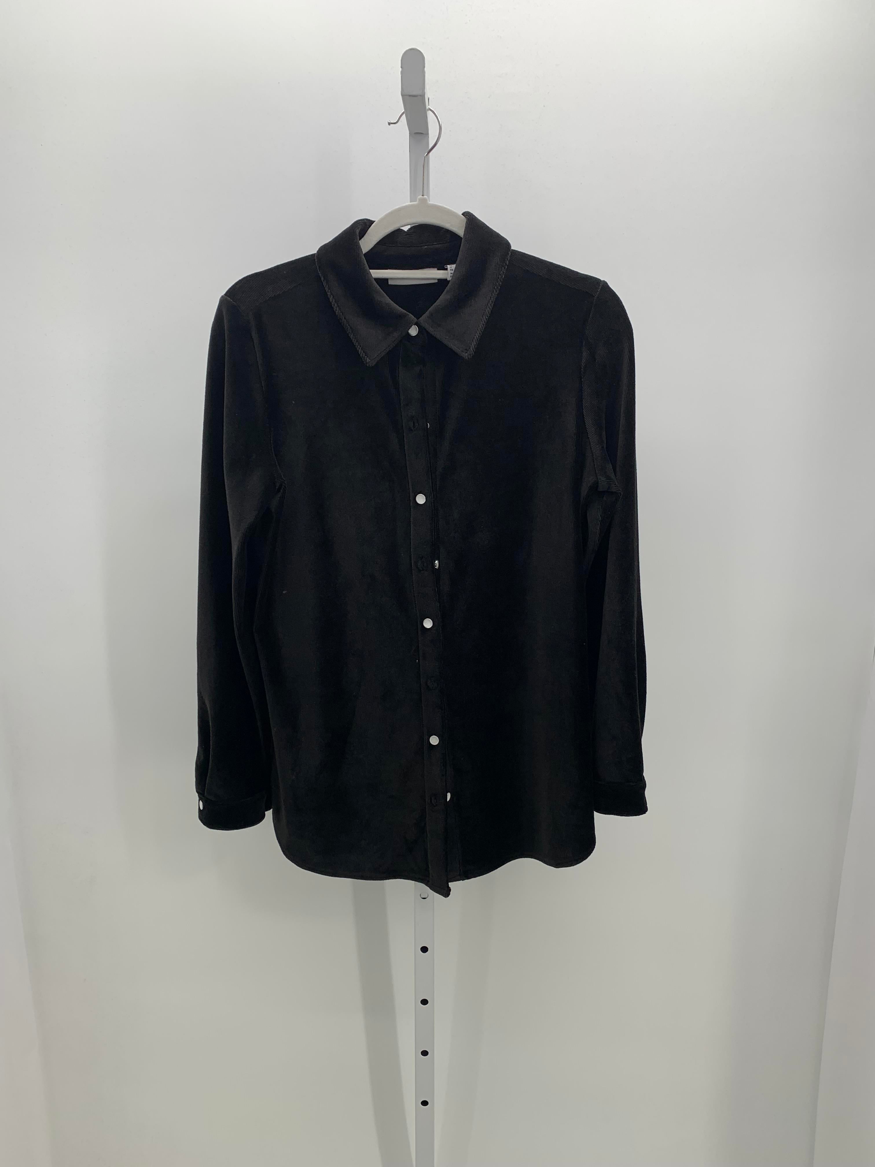Susan Graver Size X Small Misses Long Sleeve Shirt
