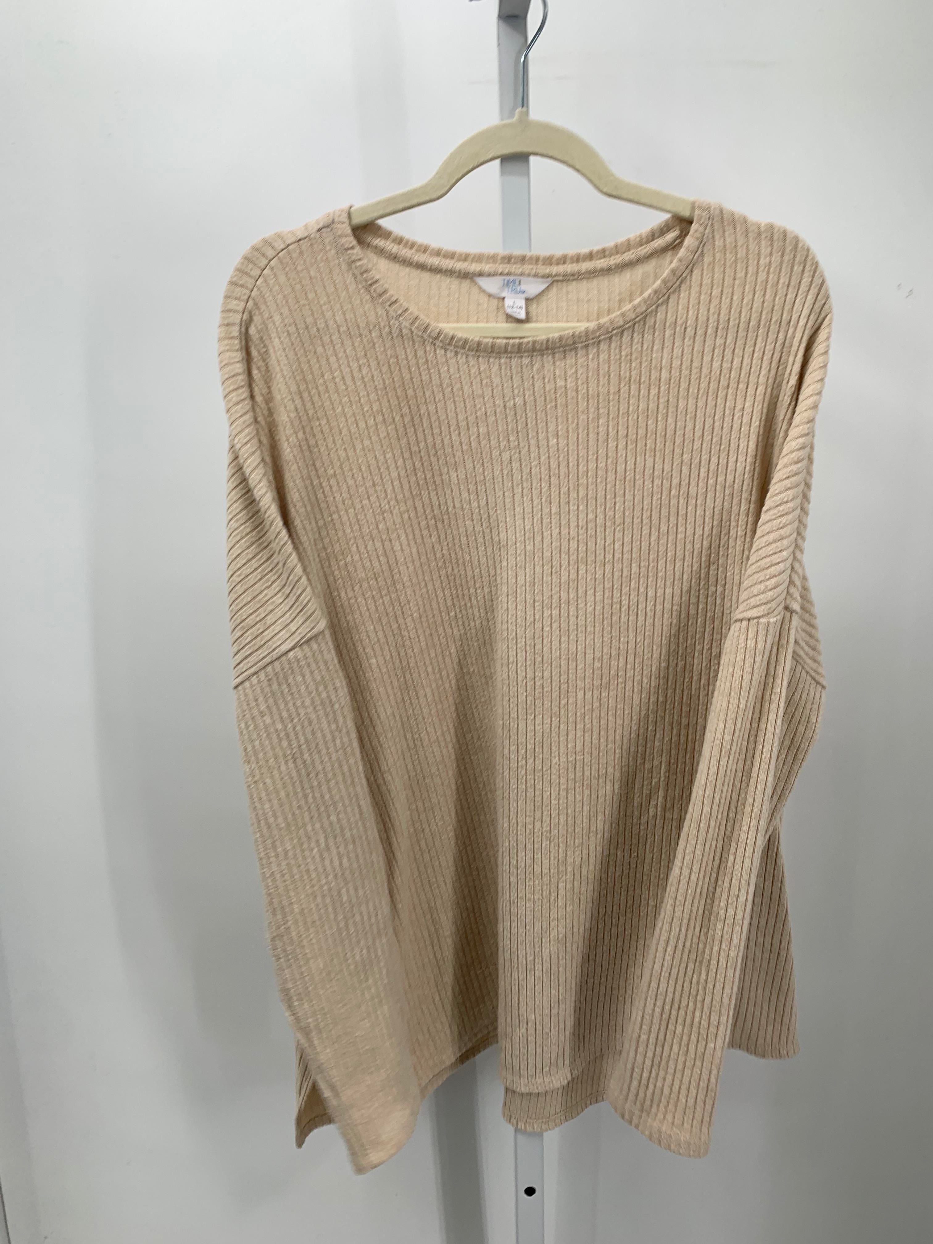 Time and Tru Size Large Misses Long Sleeve Shirt