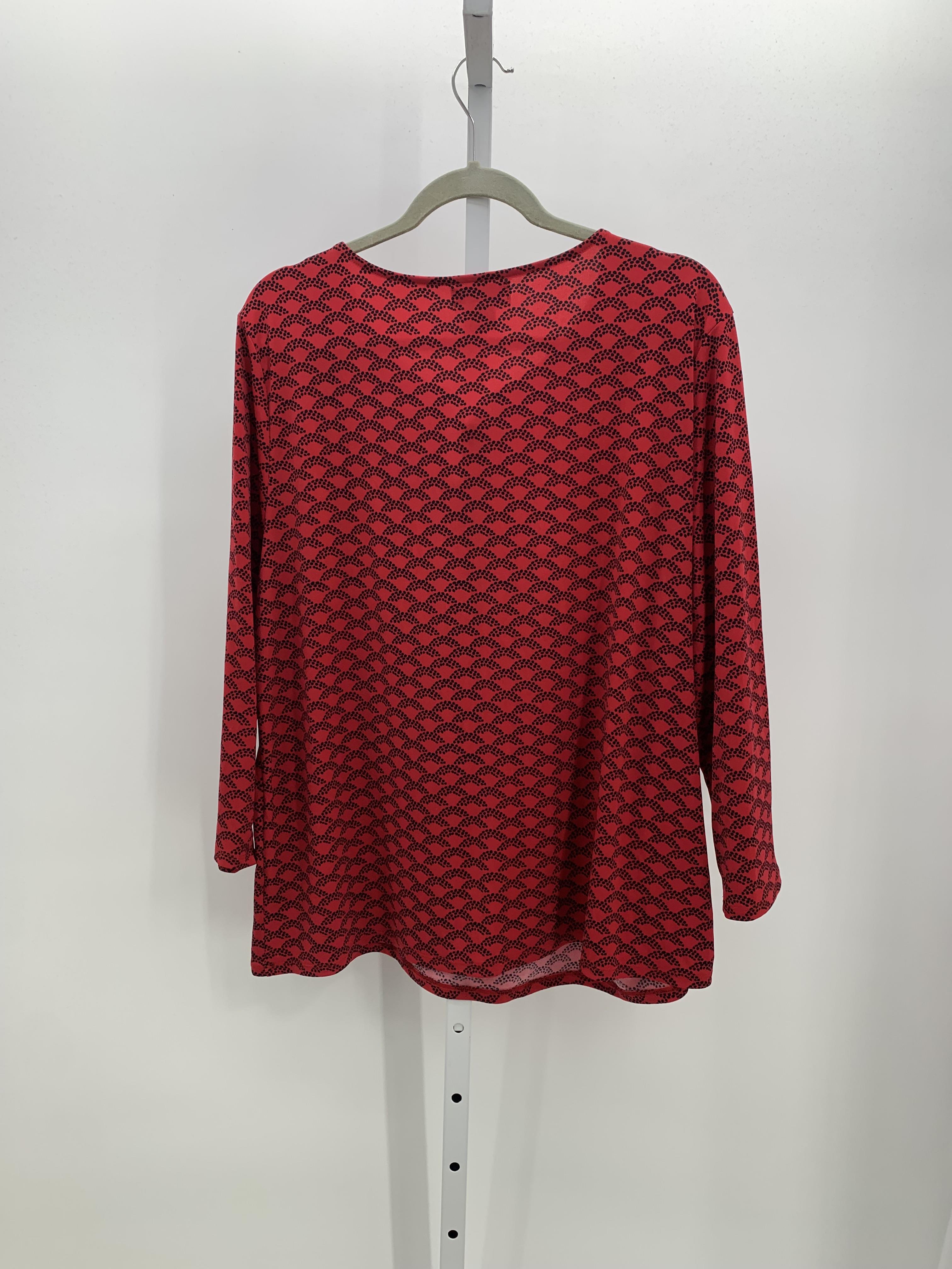 Liz Claiborne Size XXL Misses 3/4 Sleeve Shirt