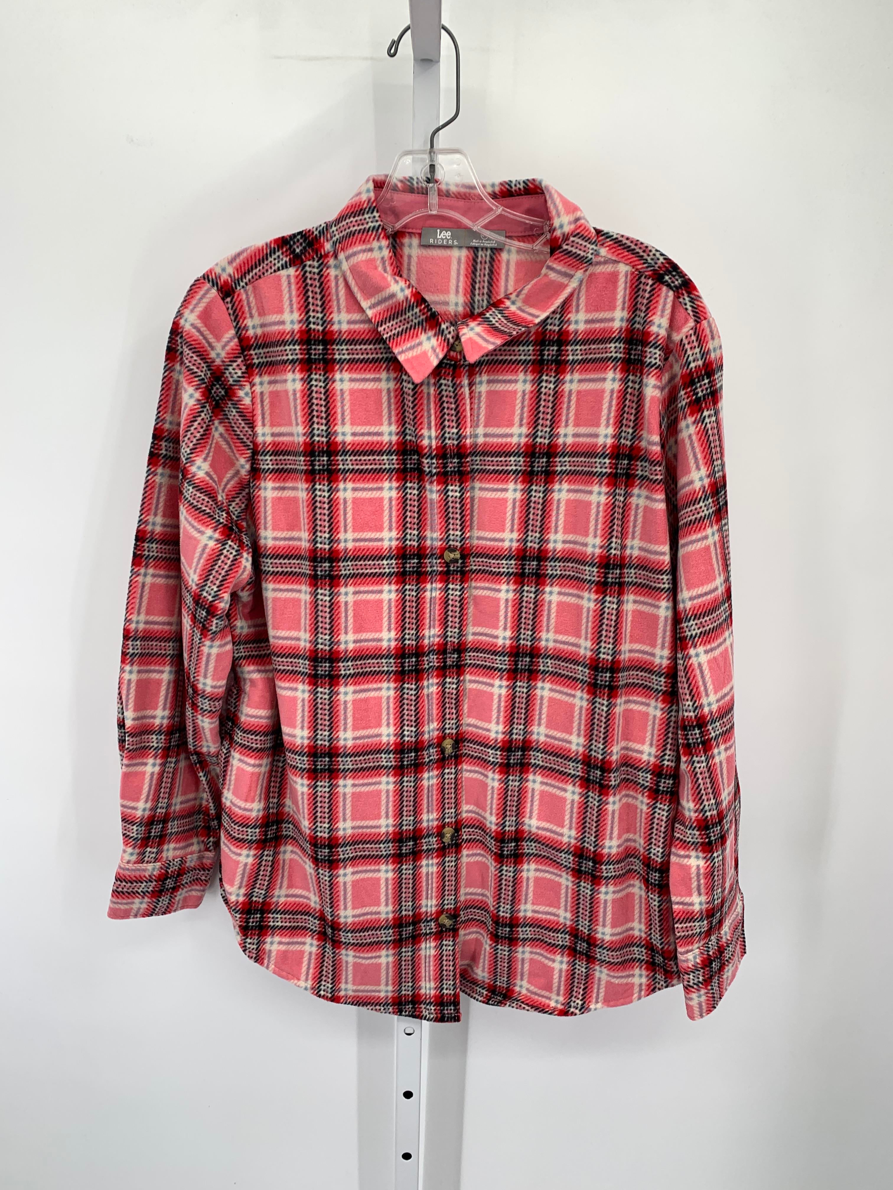 Lee Size Large Misses Long Sleeve Shirt