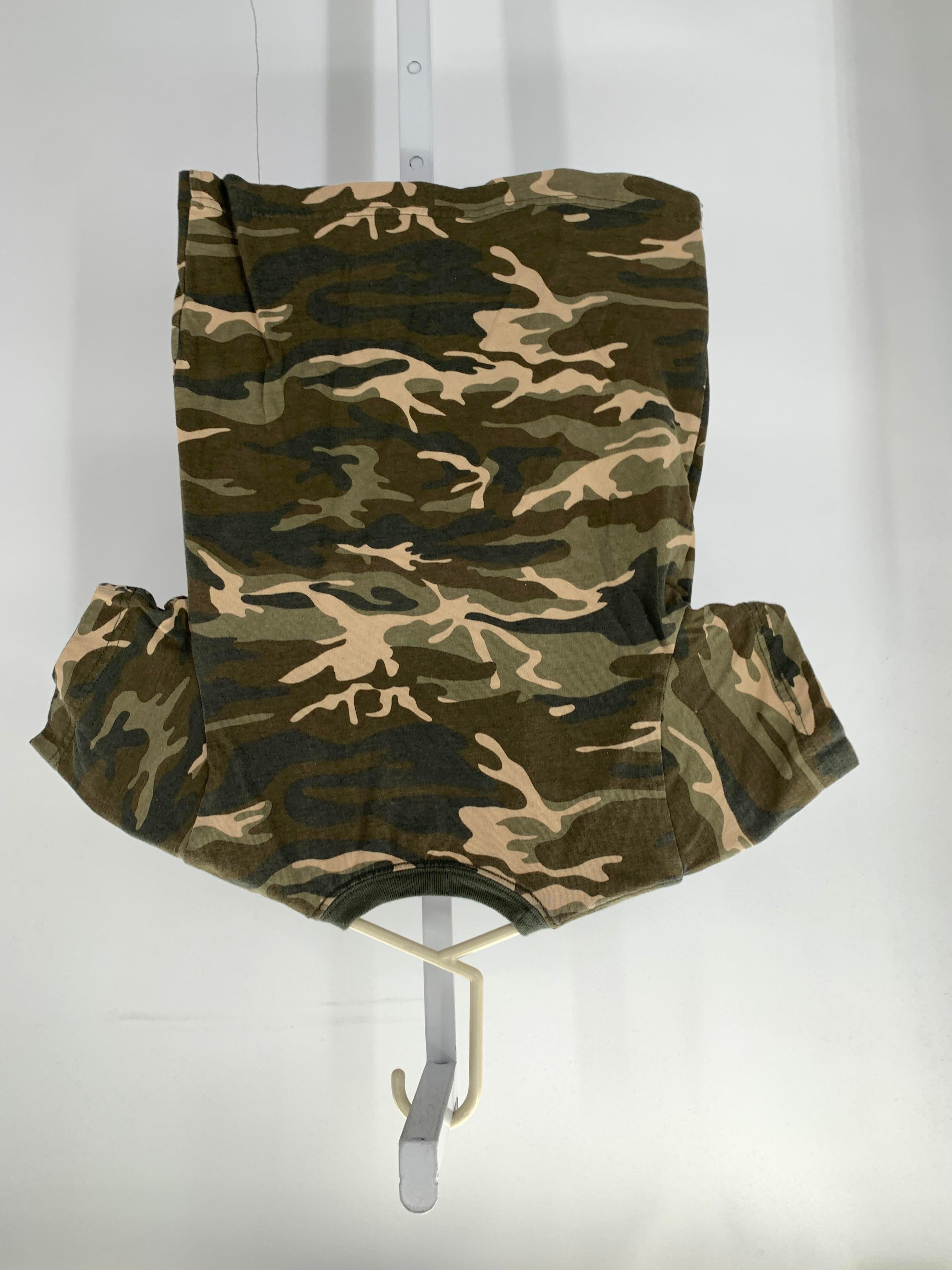 CAMO KNIT TEE