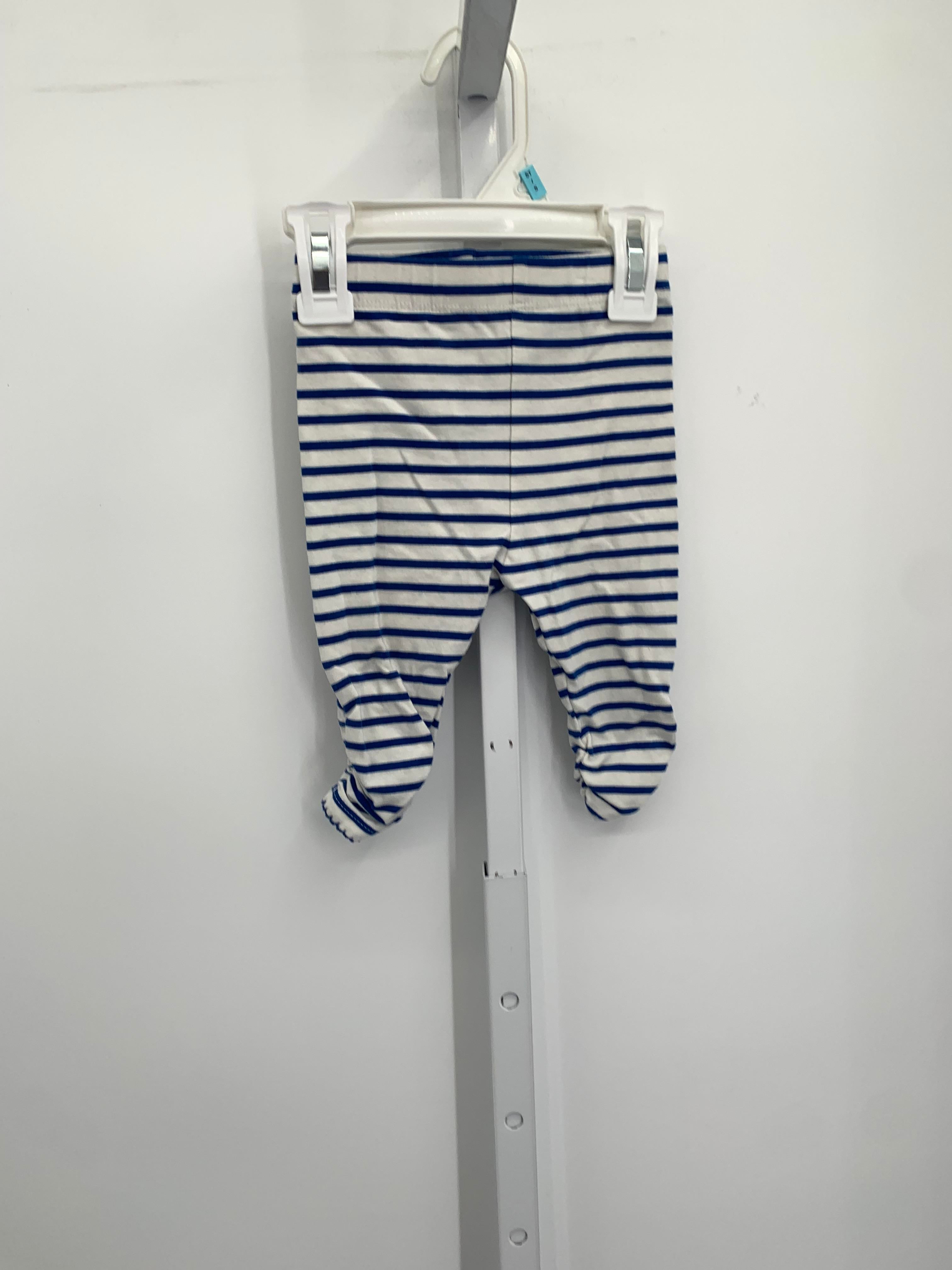 BLUE STRIPES FOOTED PANTS