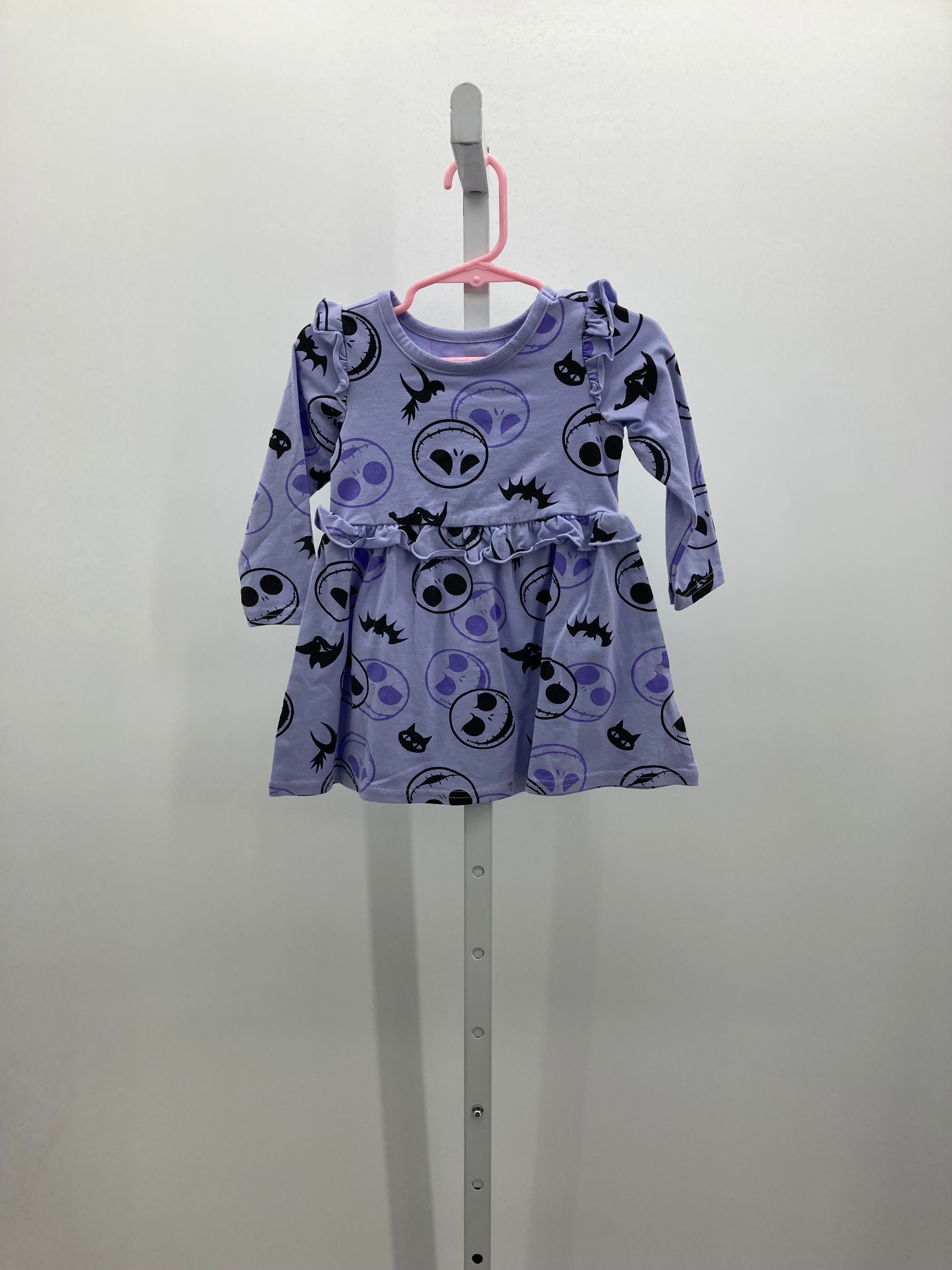 LONG SLV DRESS BATS AND JACK SKELINGTON