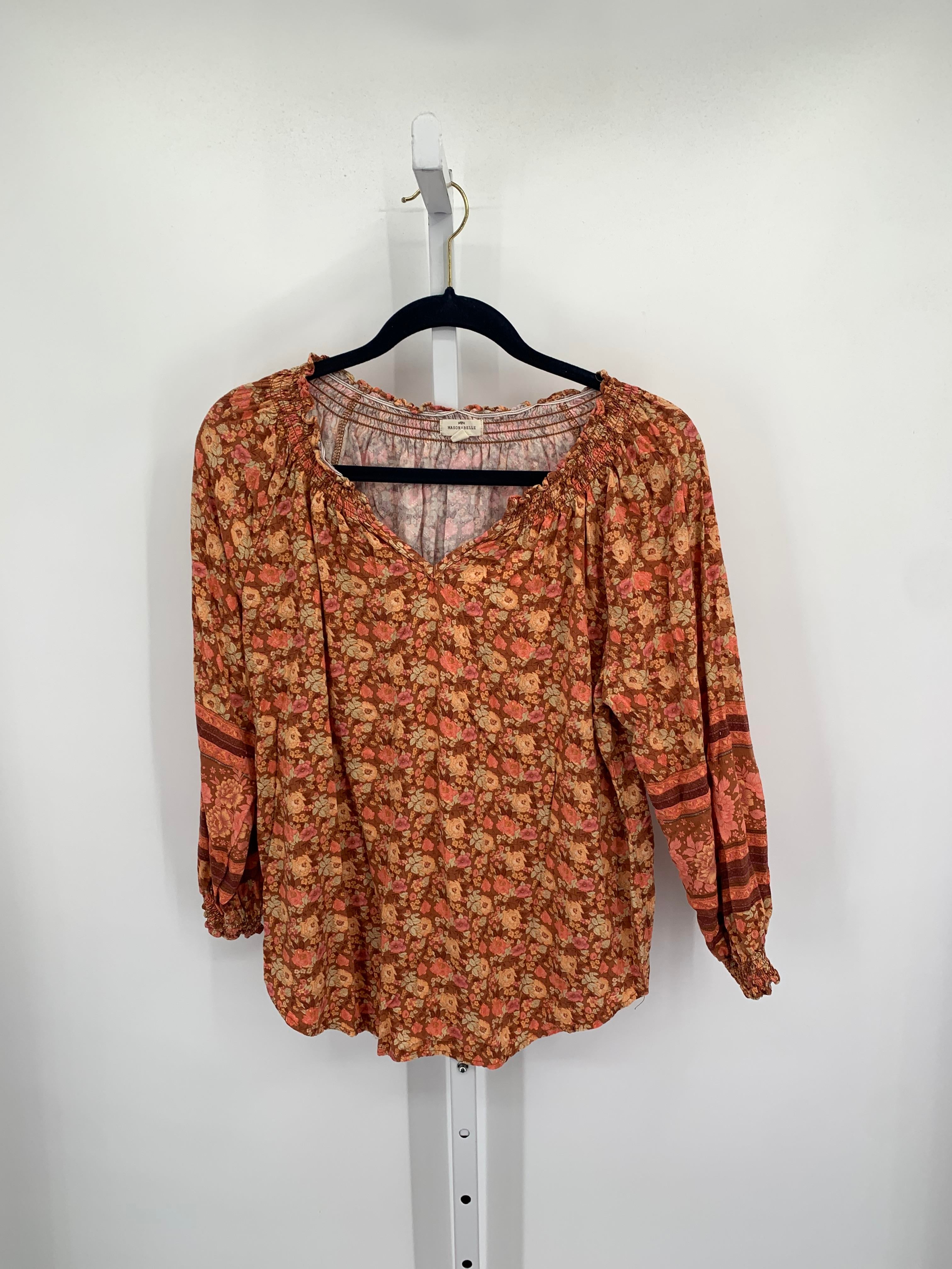 Size Extra Large Misses 3/4 Sleeve Shirt