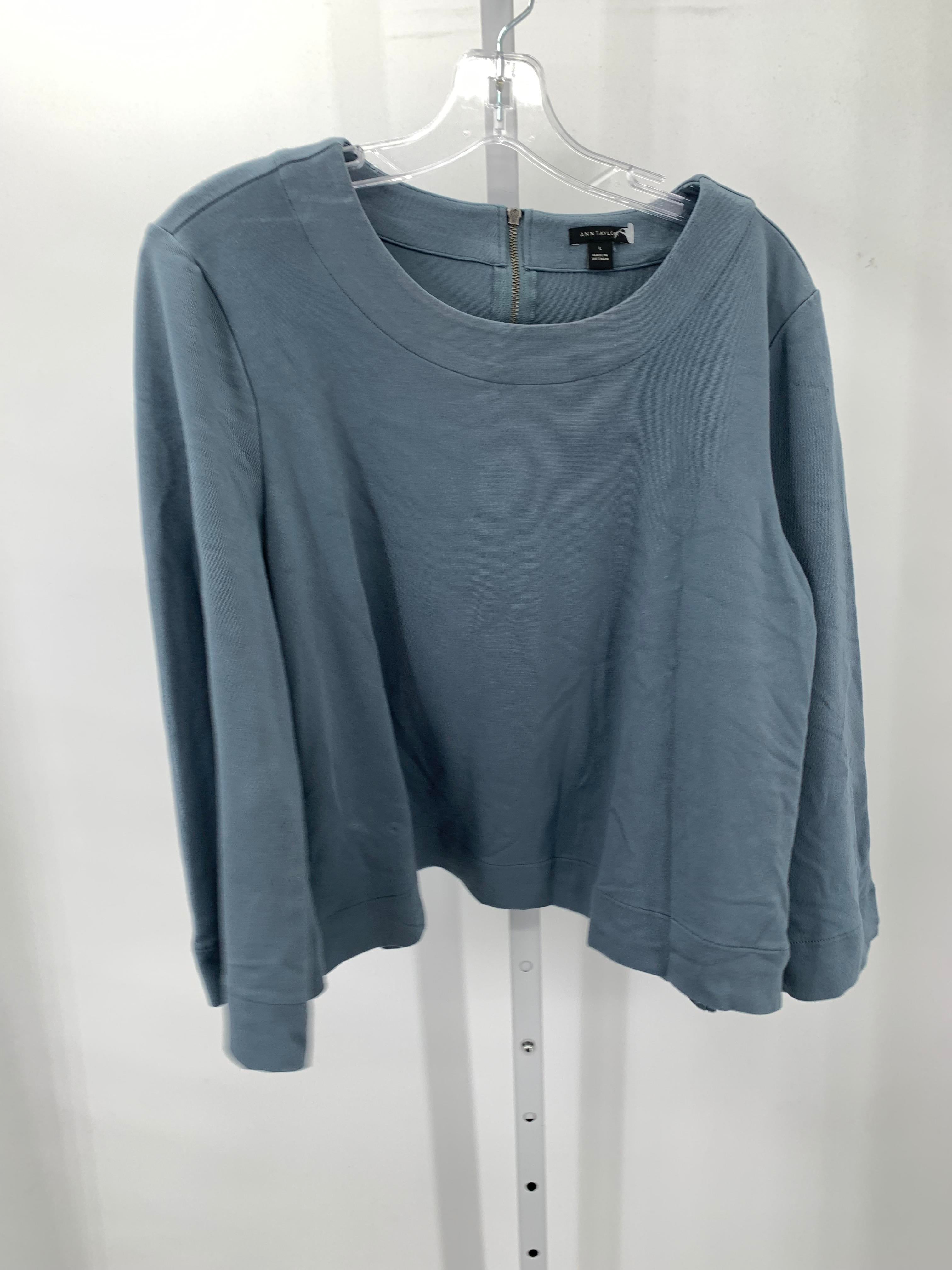 Ann Taylor Size Large Misses 3/4 Sleeve Shirt