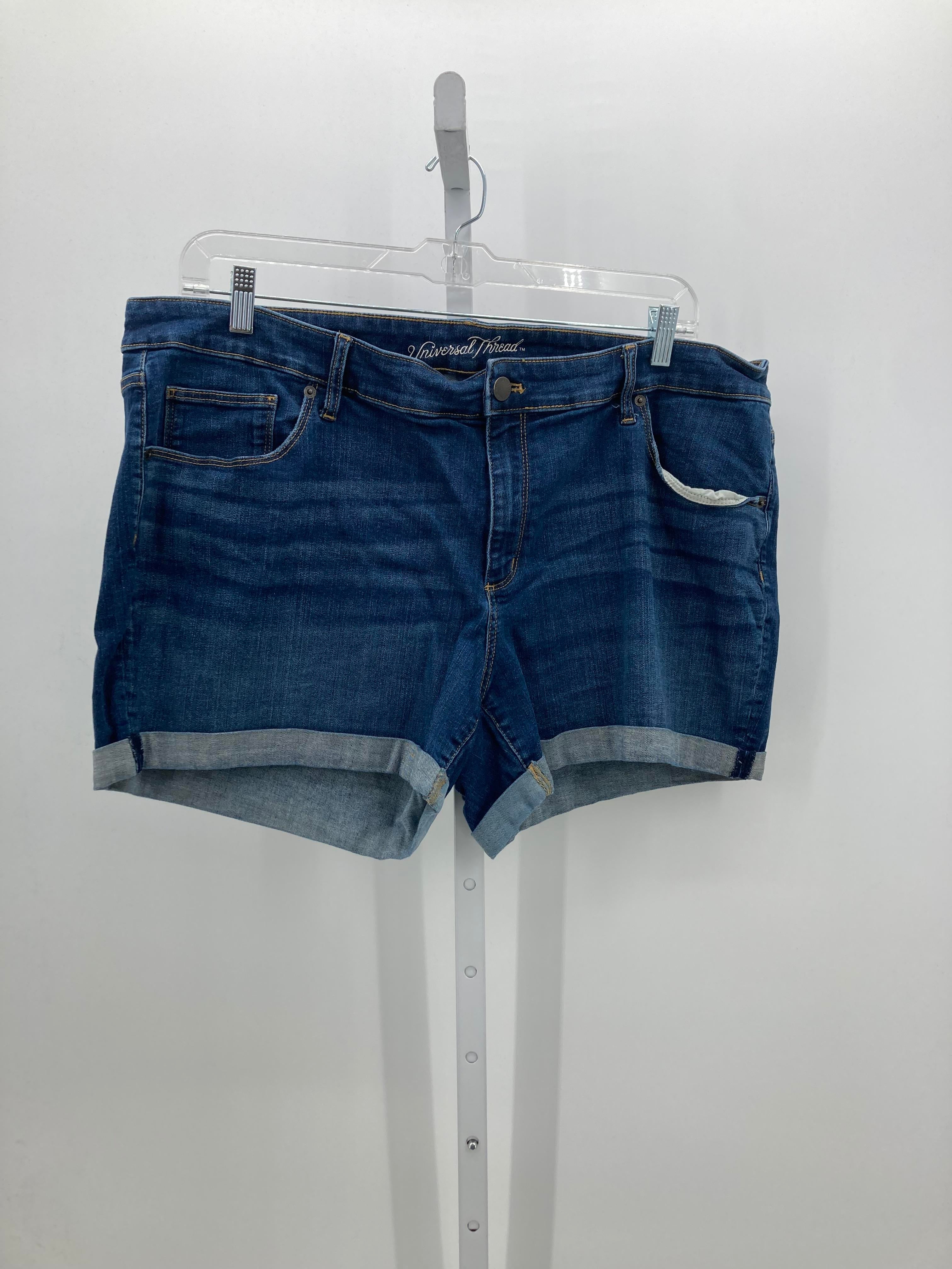 Universal Thread Size 22W Womens Shorts