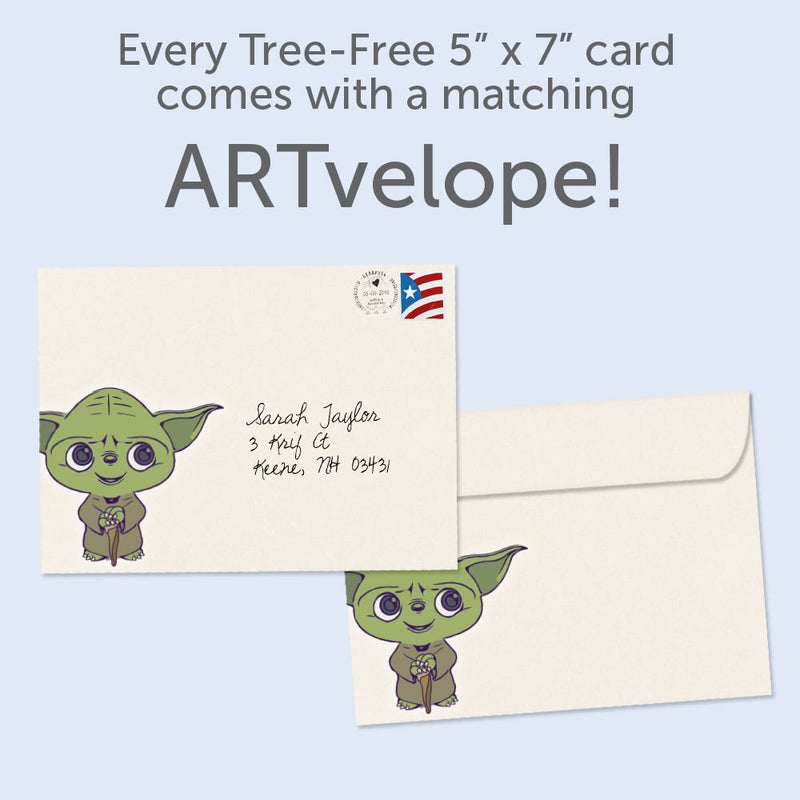 Yoda Best, Thank You Card