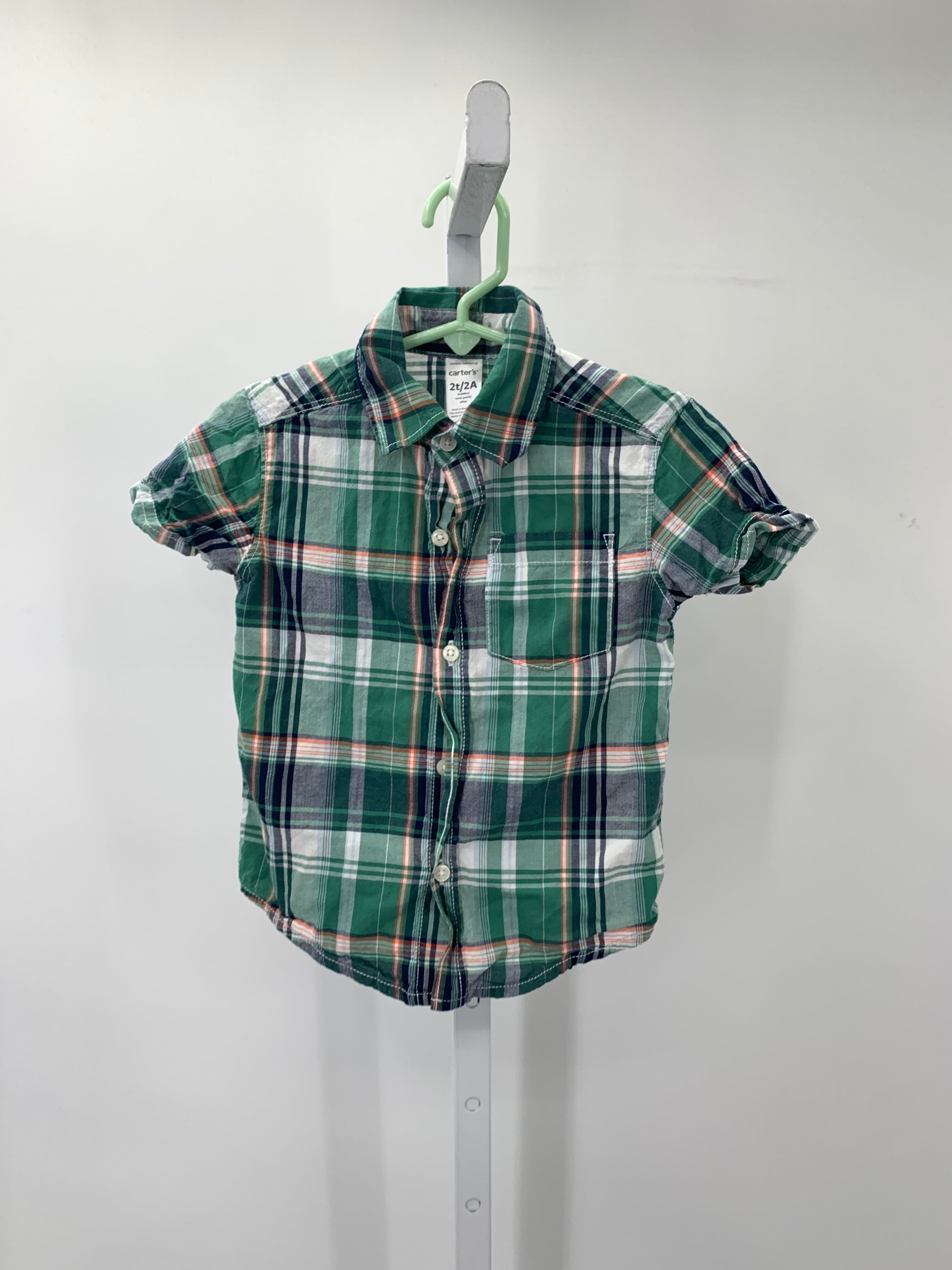 PLAID BTN DOWN