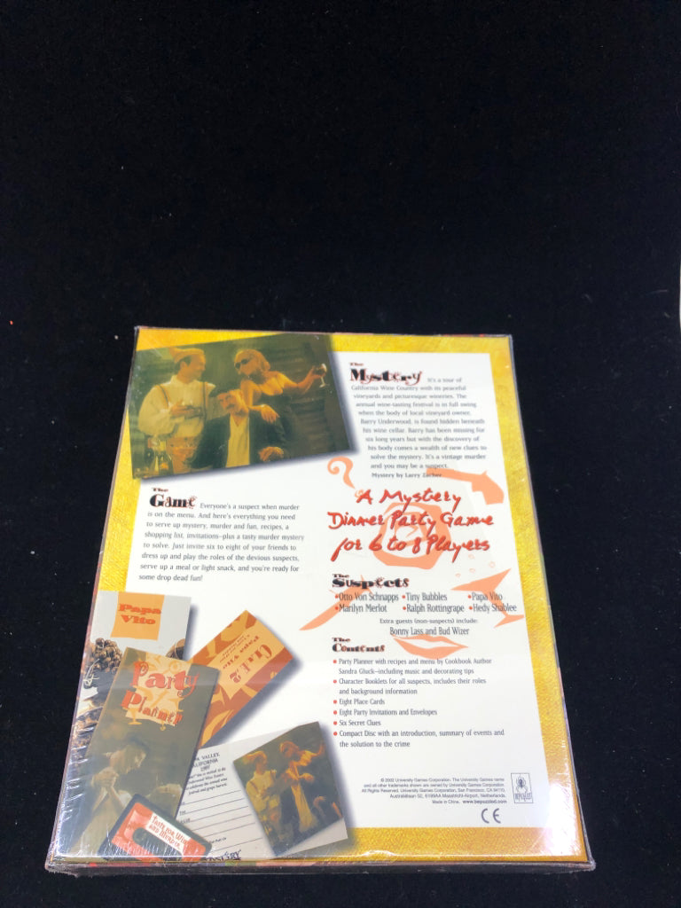 NIB MURDER MYSTERY PARTY GAME