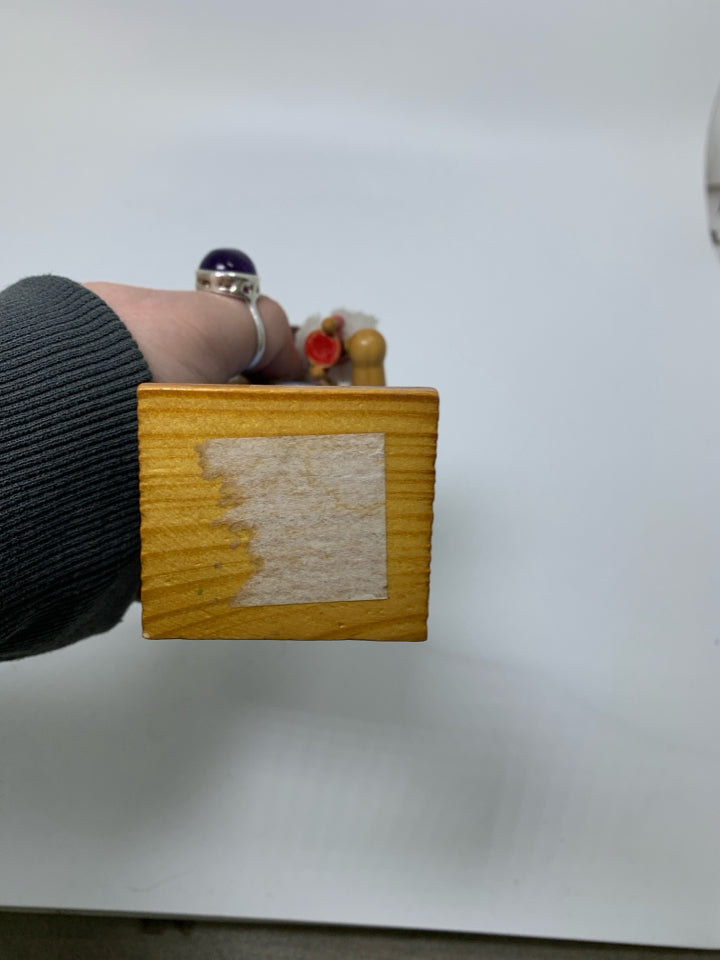 SMALL NUTCRACKER PAINTING A MINI NUTCRACKER.