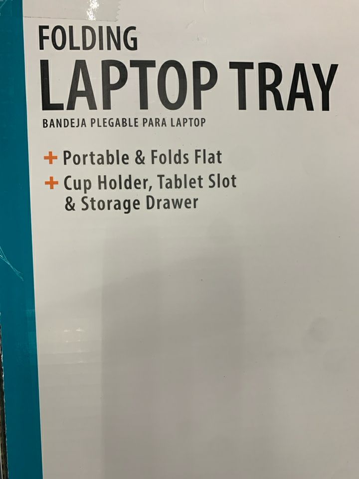 NIB LAPTOP TRAY.