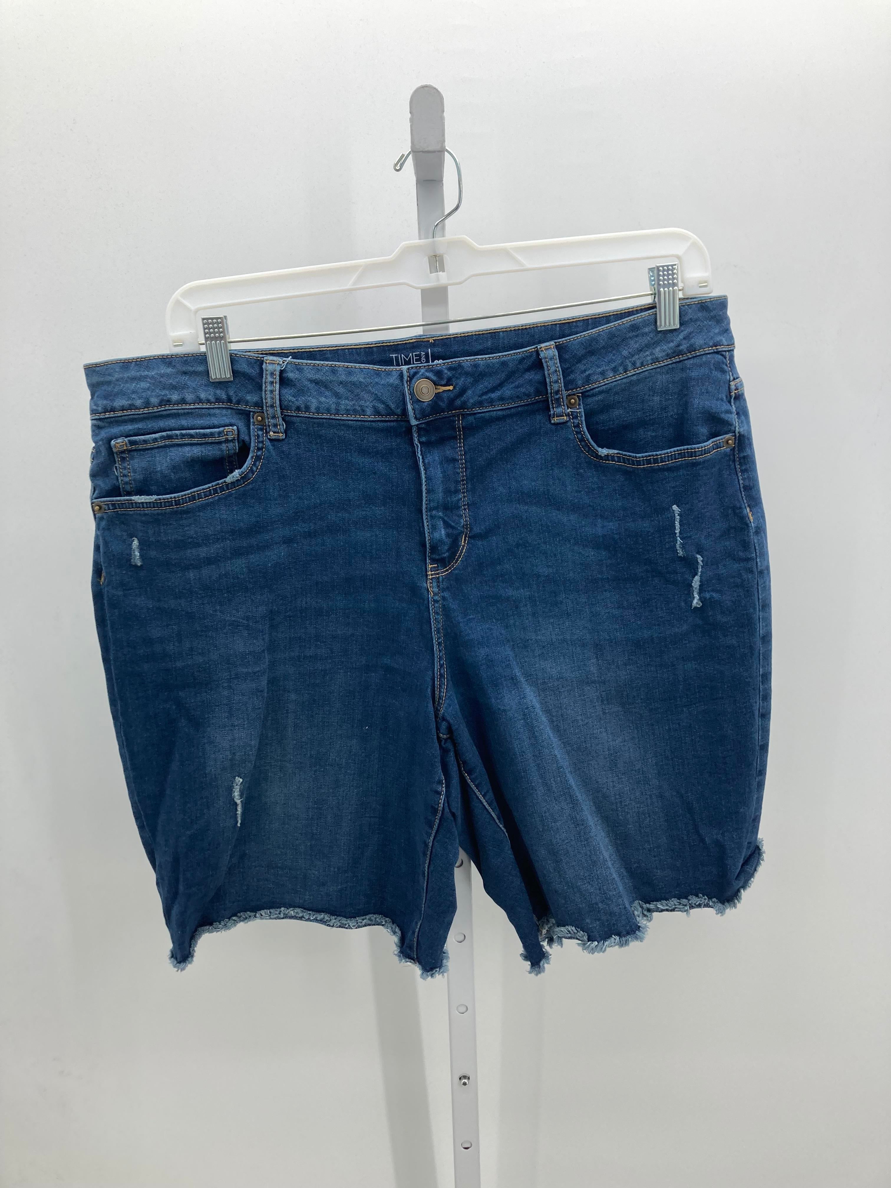Time and Tru Size 20 Misses Shorts