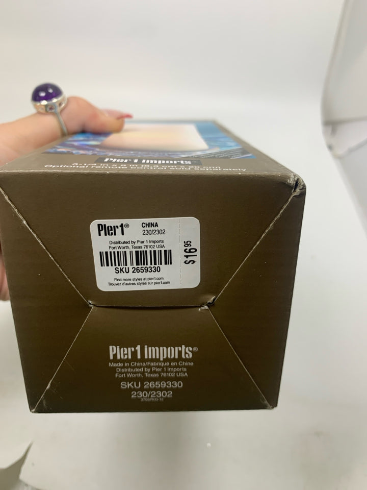 NIB FLAMELESS LED PILLAR CANDLE.