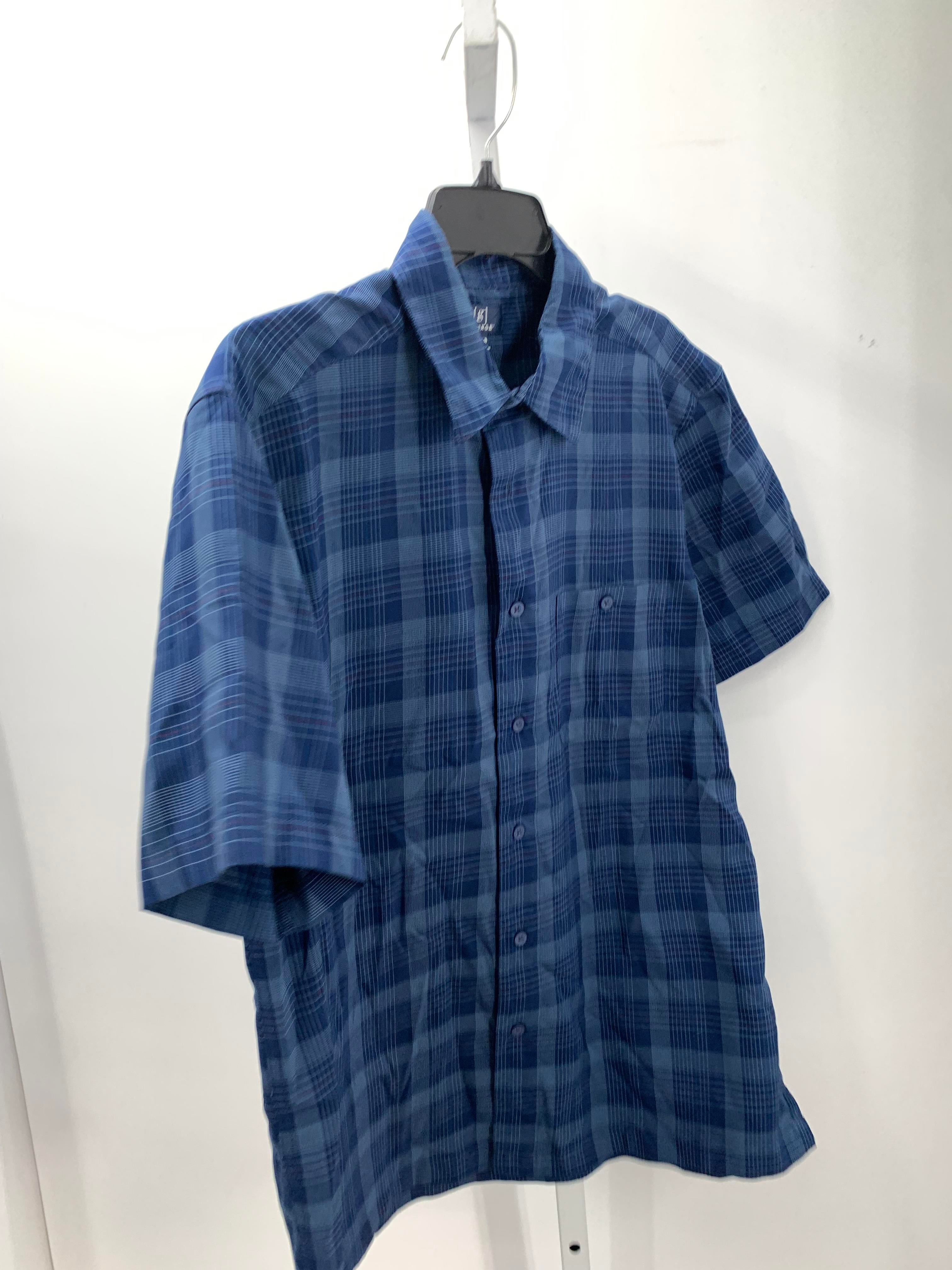 PLAID BTN DOWN SHIRT