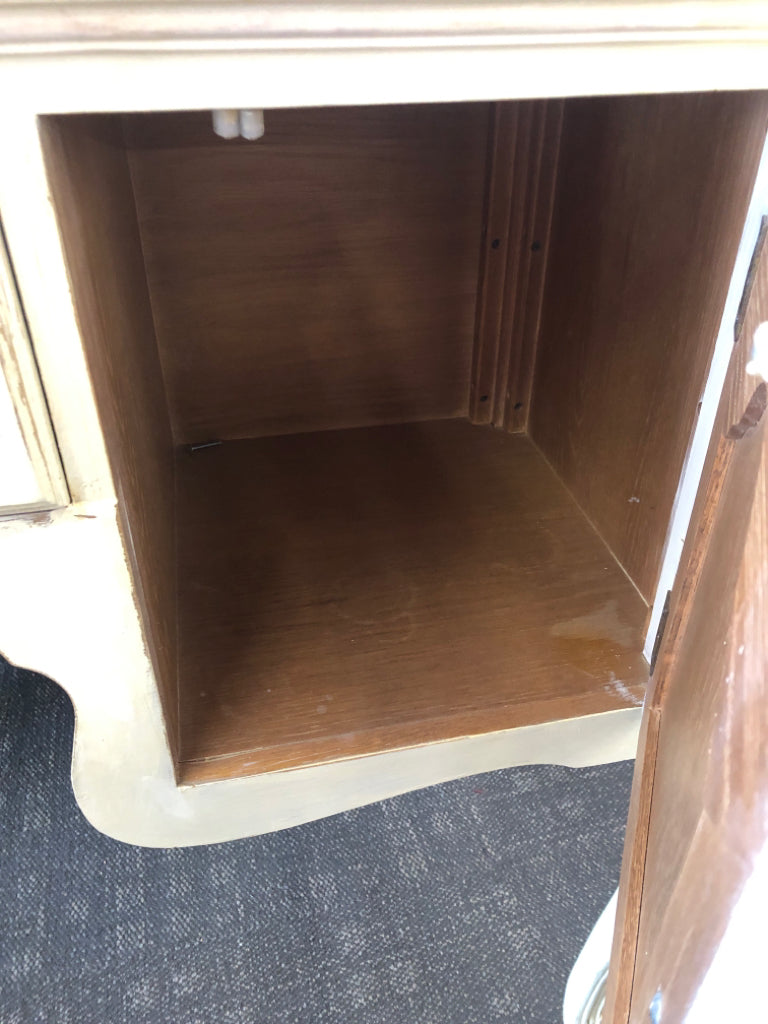 VTG SIDEBOARD CABINET W DRAWER+ SIDE CABINET.