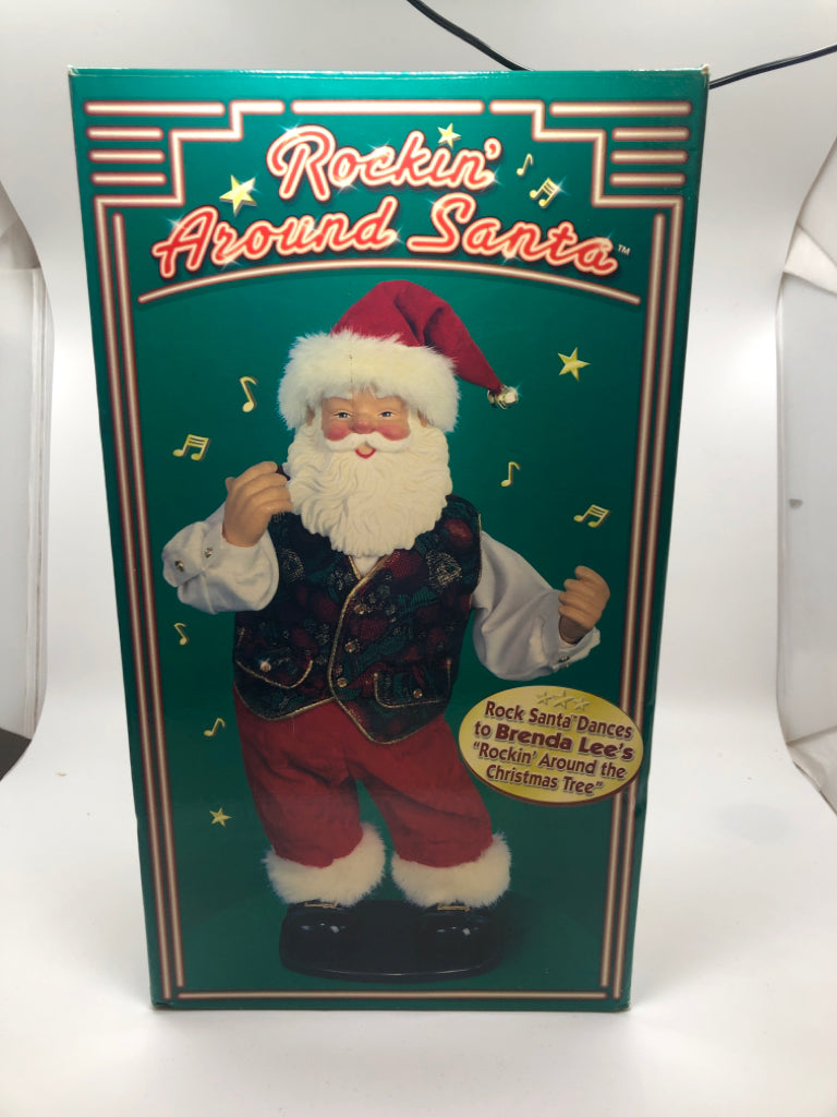 NIB ROCKIN' AROUND SANTA.