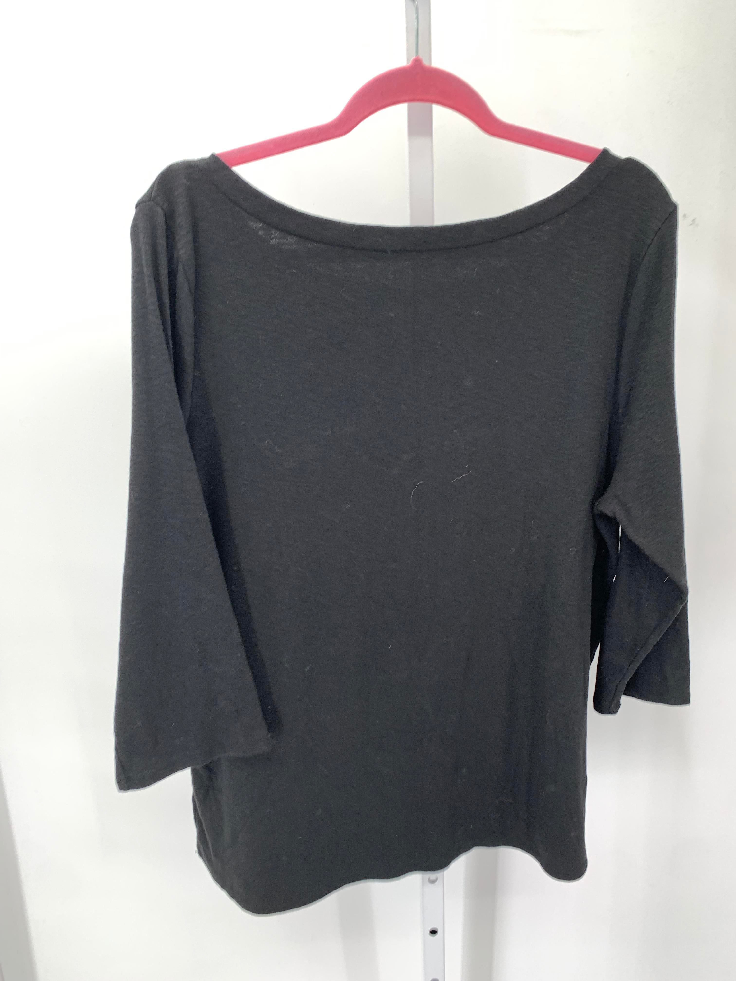 Time and Tru Size XXXL Misses 3/4 Sleeve Shirt
