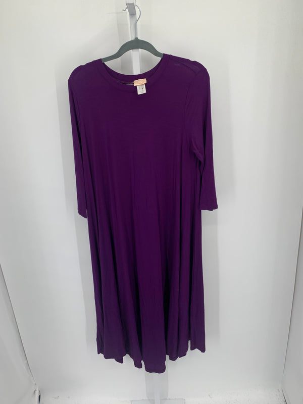 Size Extra Large Misses Long Sleeve Dress