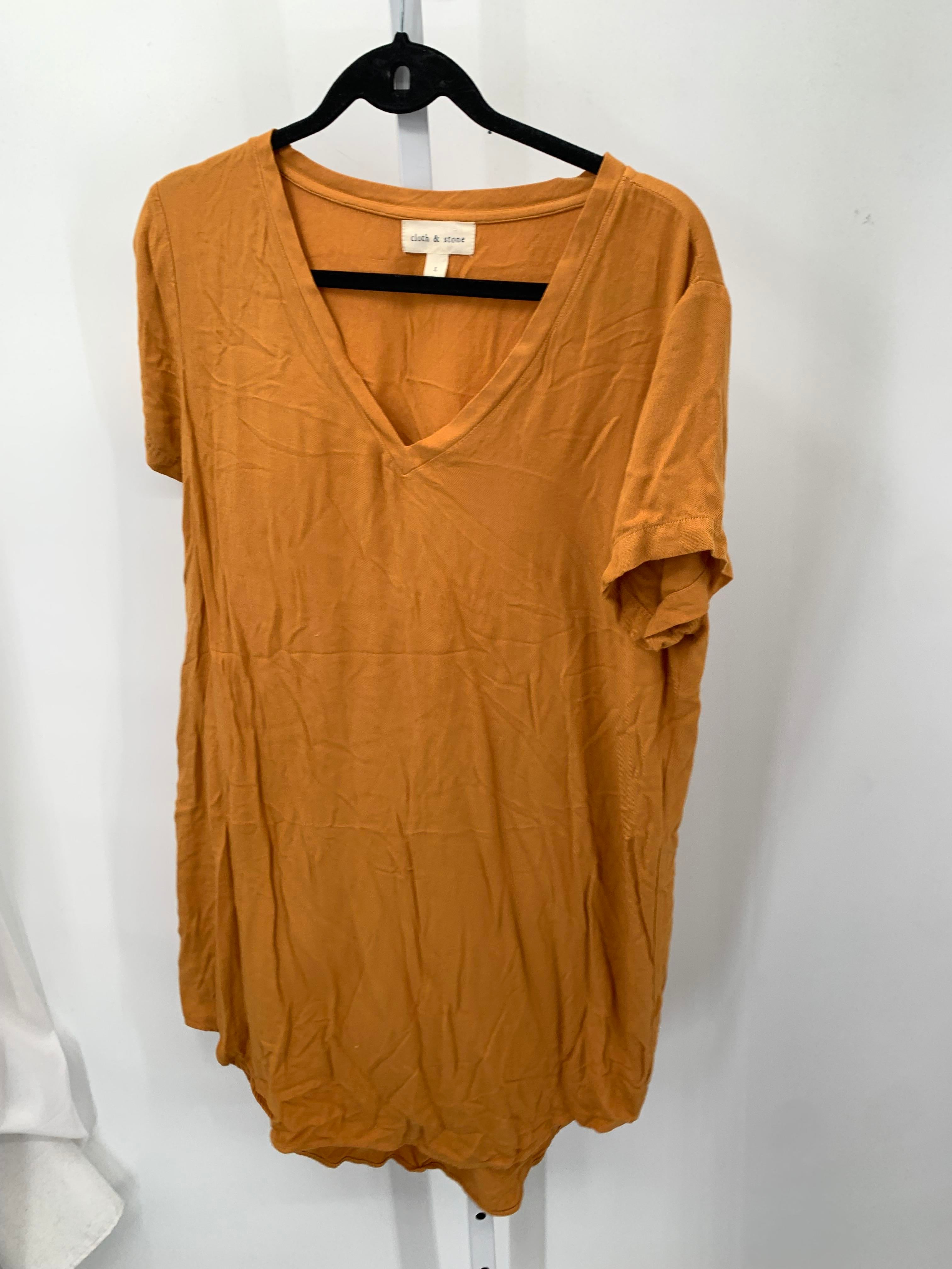 Cloth & Stone Size Large Misses Short Sleeve Dress