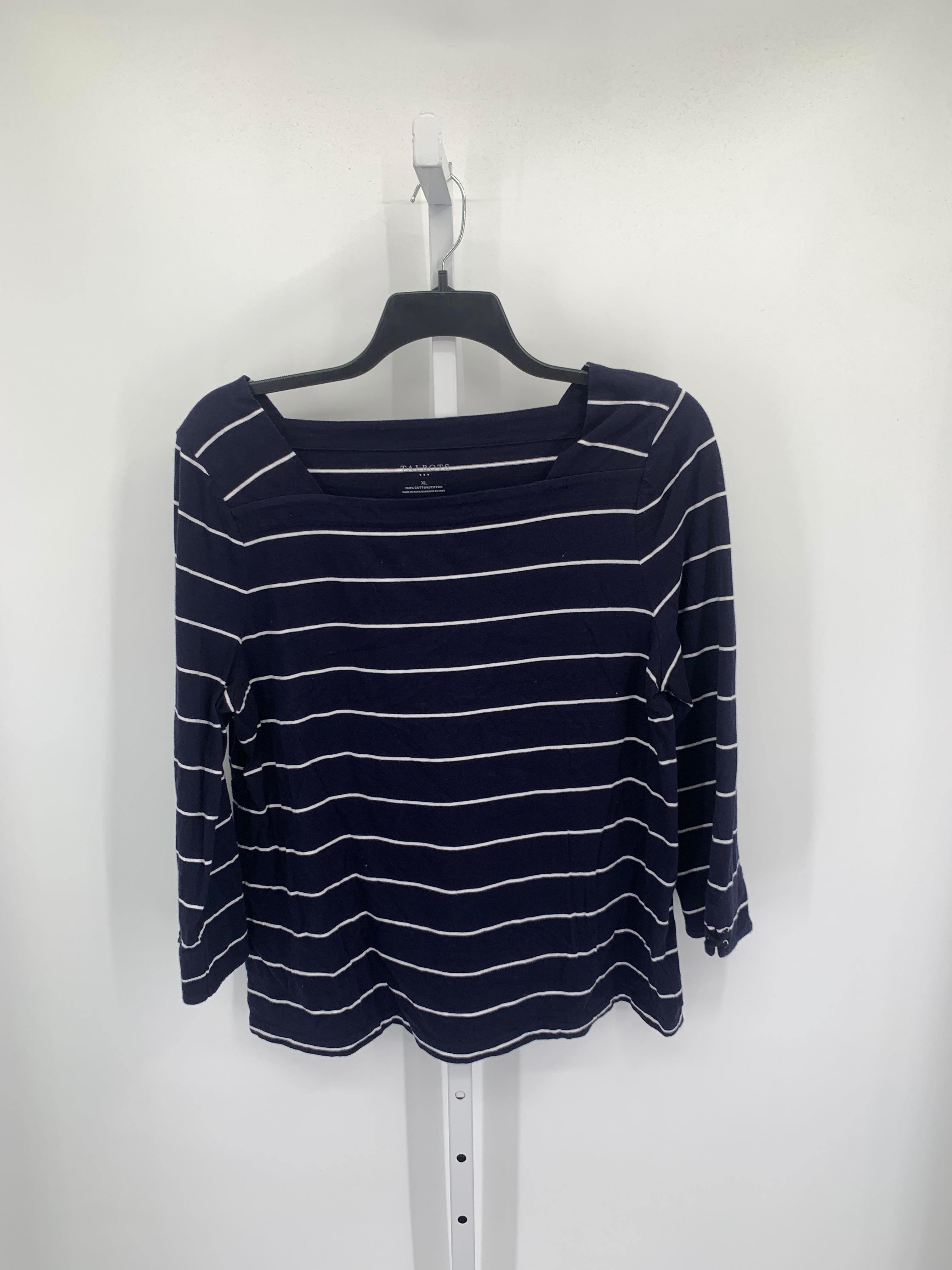 Talbots Size Extra Large Misses Long Sleeve Shirt