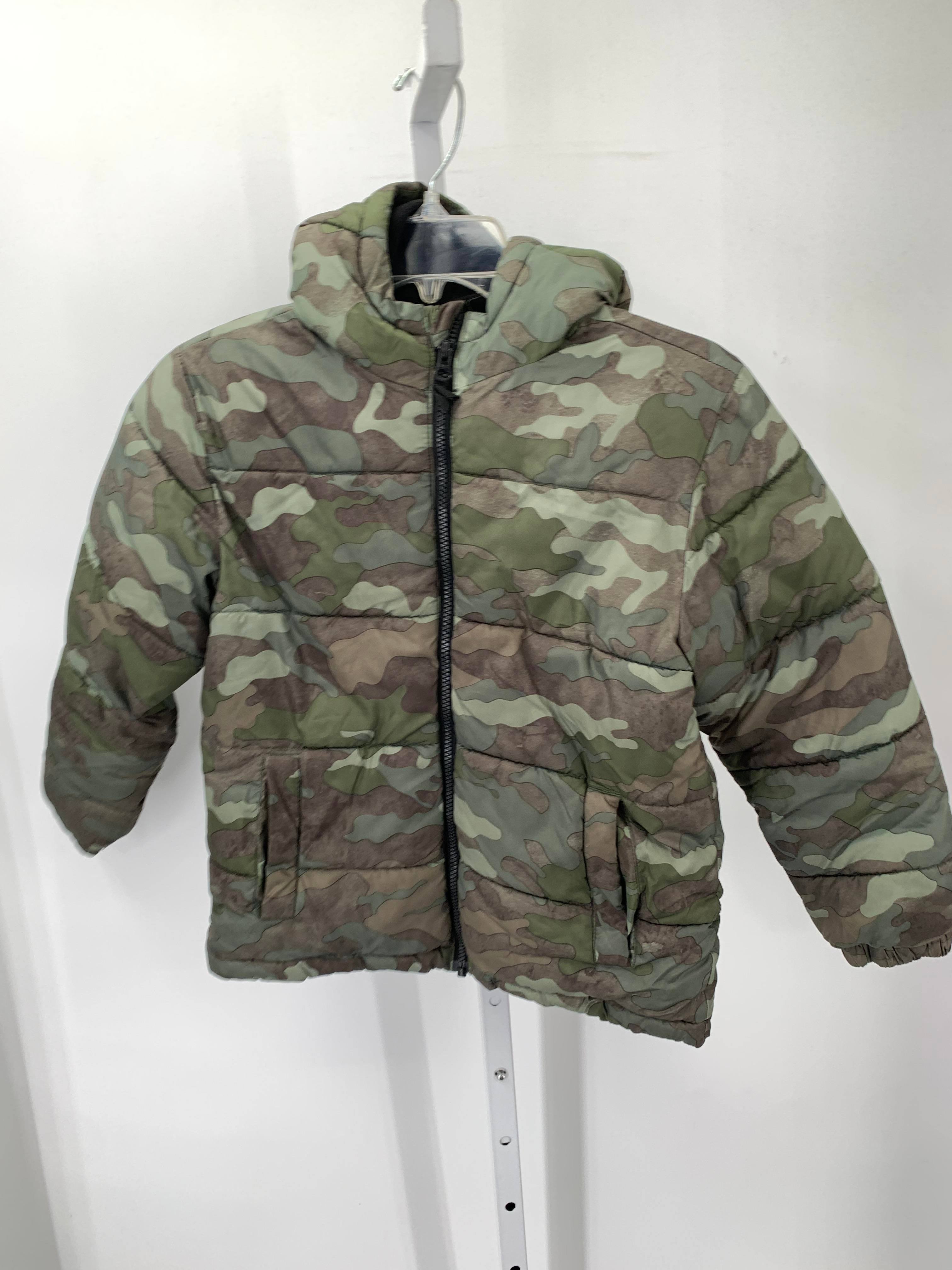 CAMO HOODED JACKET