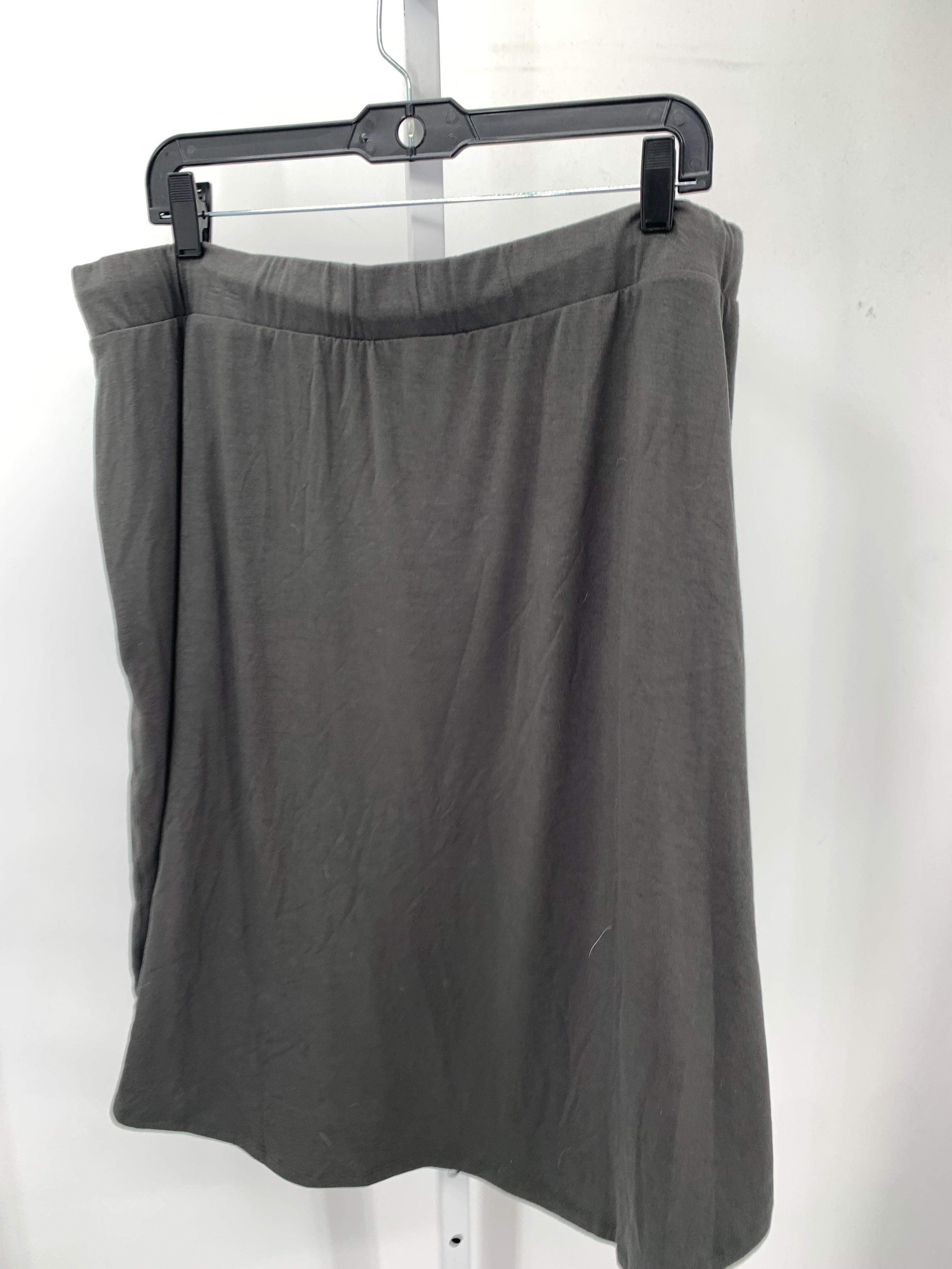 Zenana Size 3X Womens Skirt