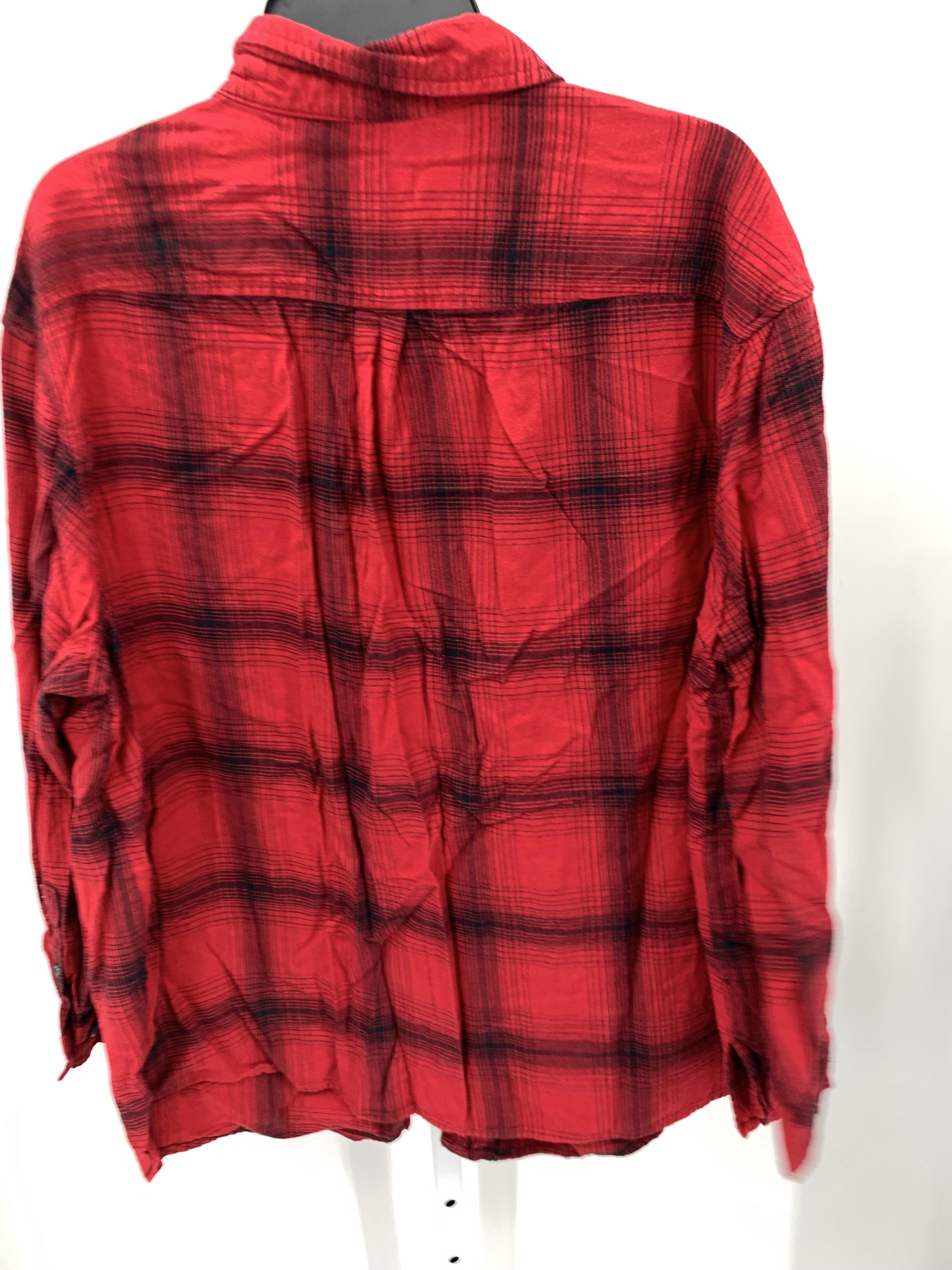 Ava & Viv Size 1X Womens Long Sleeve Shirt