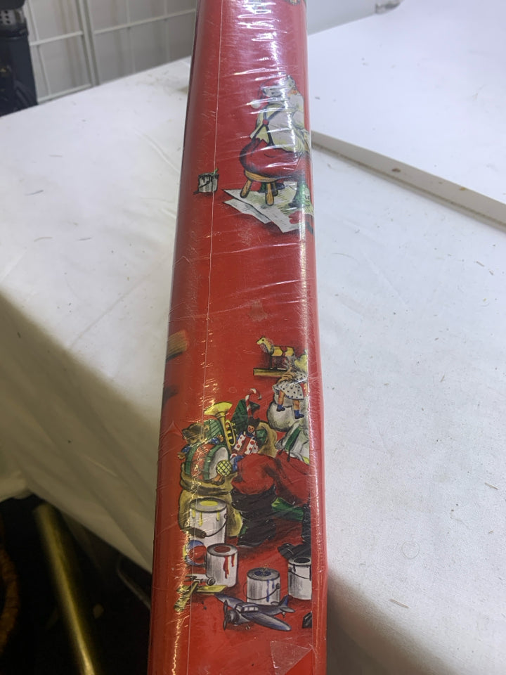 NIP SANTA WRAPPING PAPER.