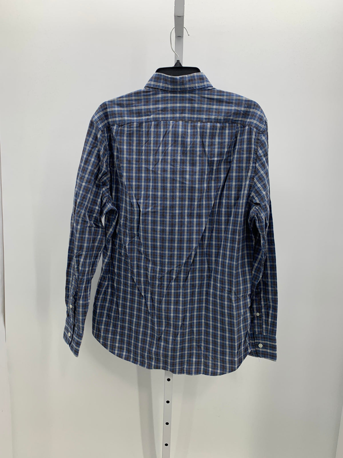 NEW PLAID BTN DOWN