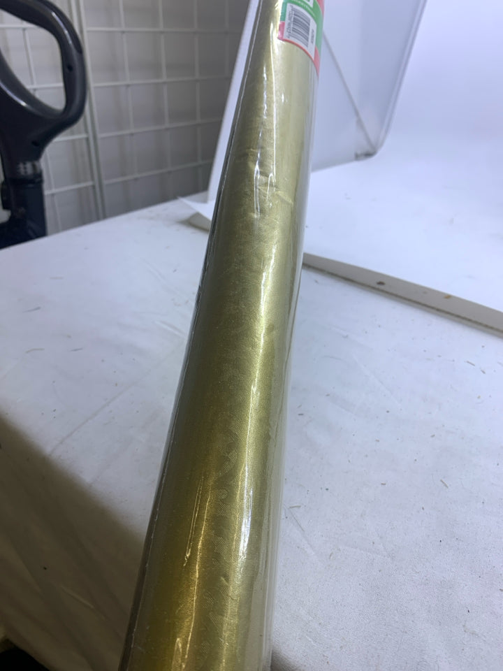 NIP GOLD WRAPPING PAPER.