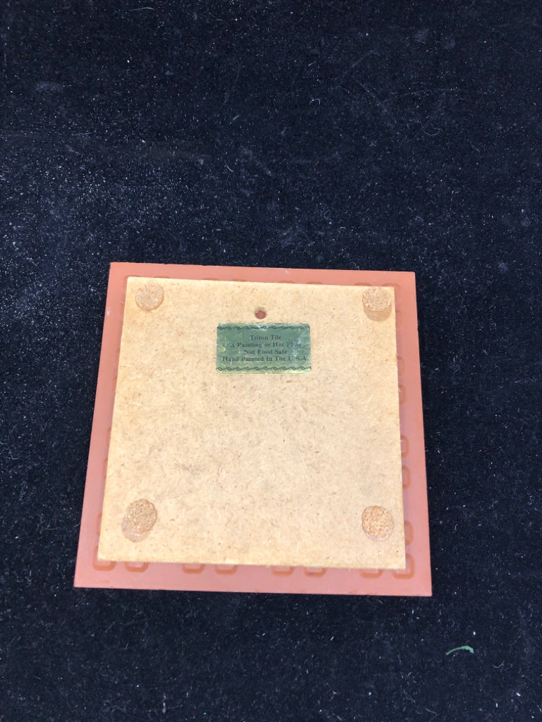 SUN PAINTED TILE.