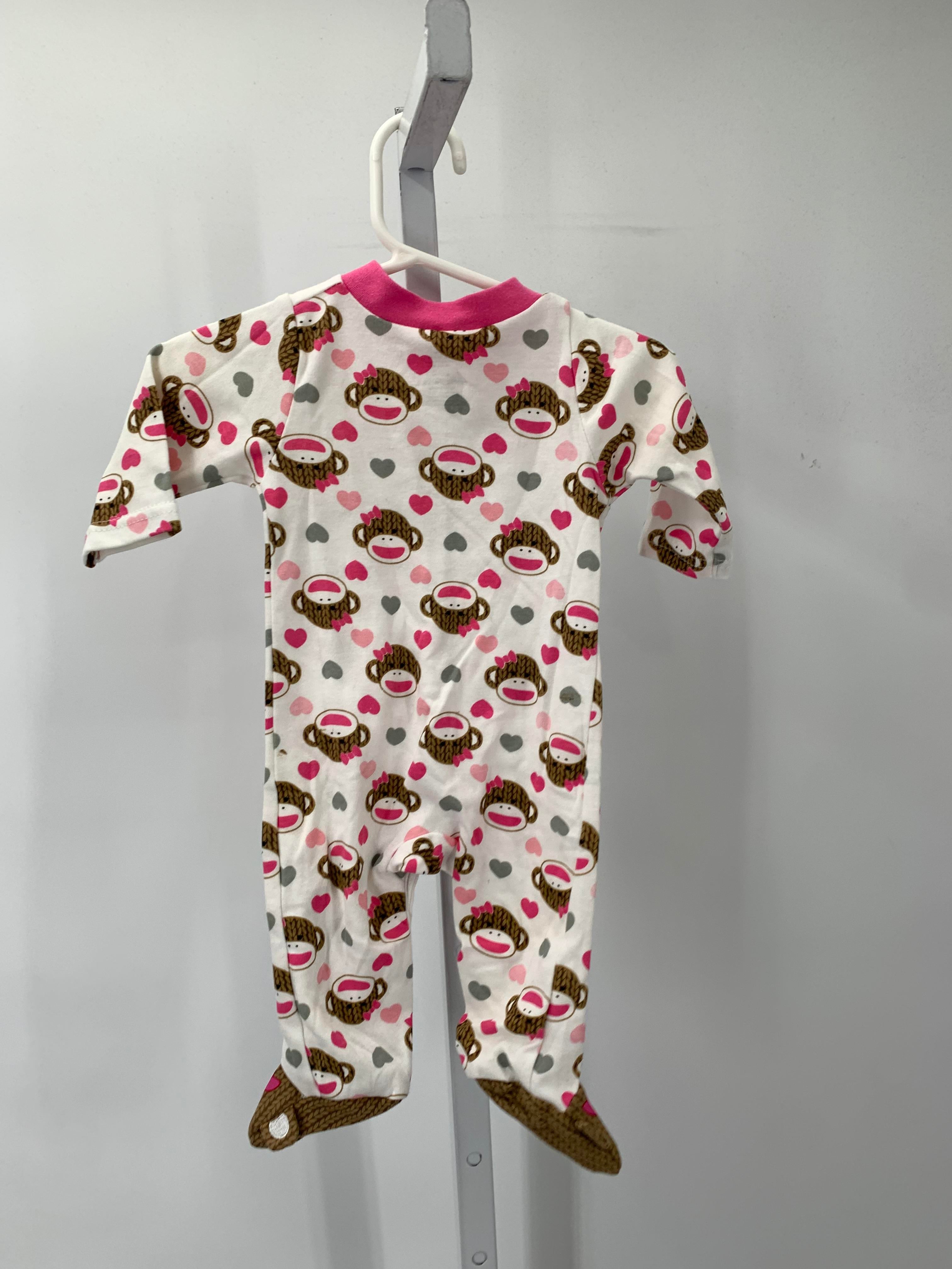 Baby Starters Size 3 Months Girls Long Slv. Romper