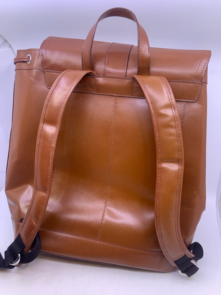 McKleinUSA Premium 15” Leather Laptop Backpack Brown