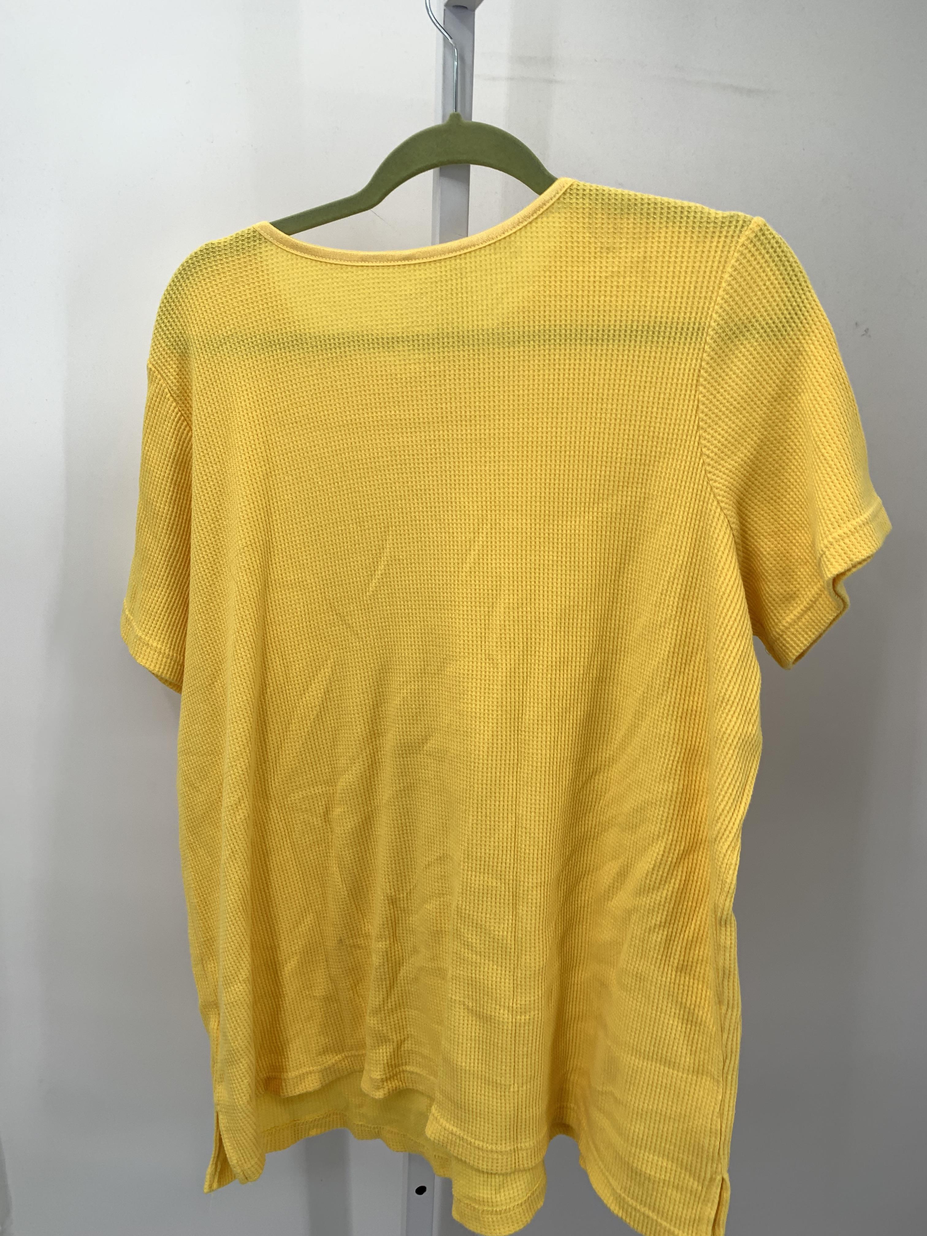 Woman Within Size 20 Womens Short Sleeve Shirt