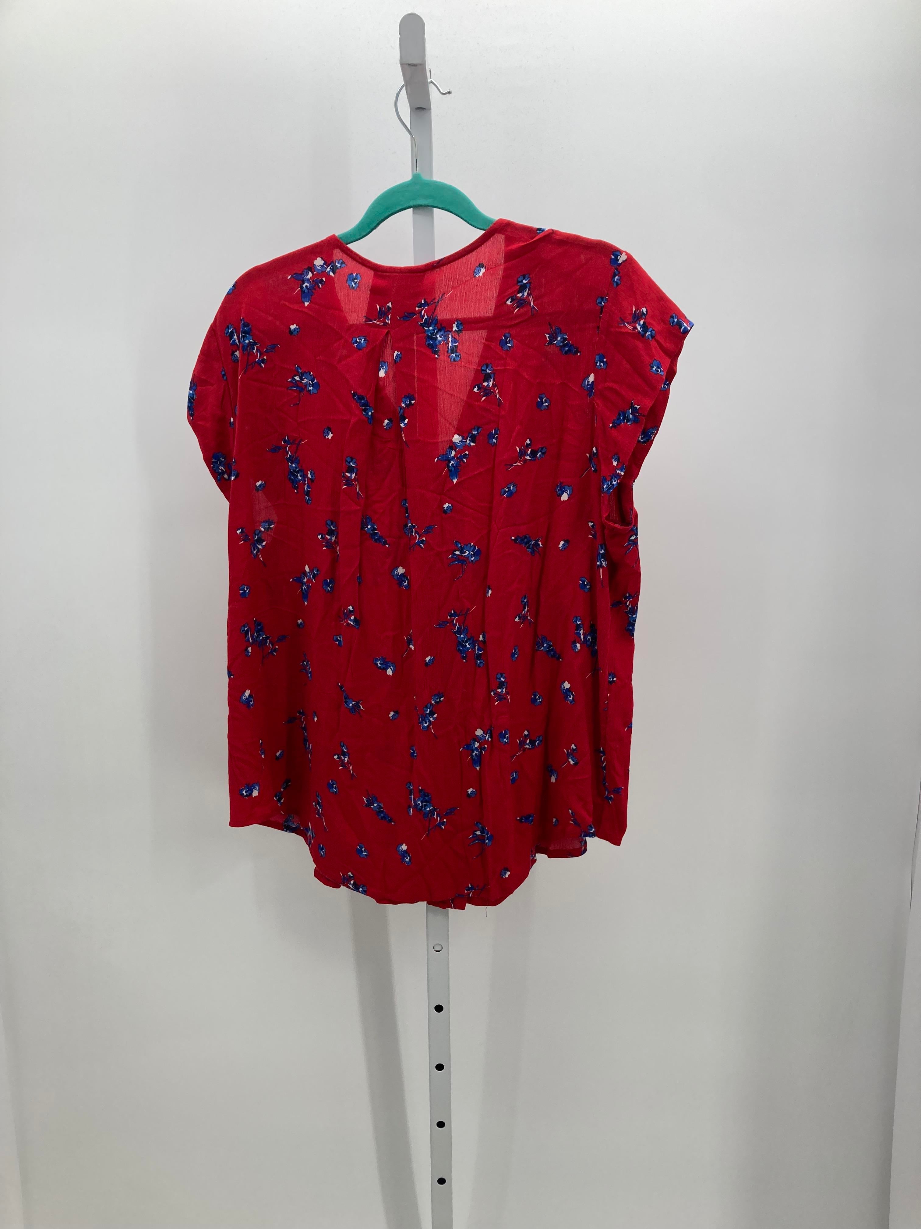 Liz Claiborne Size Extra Large Misses Short Sleeve Shirt