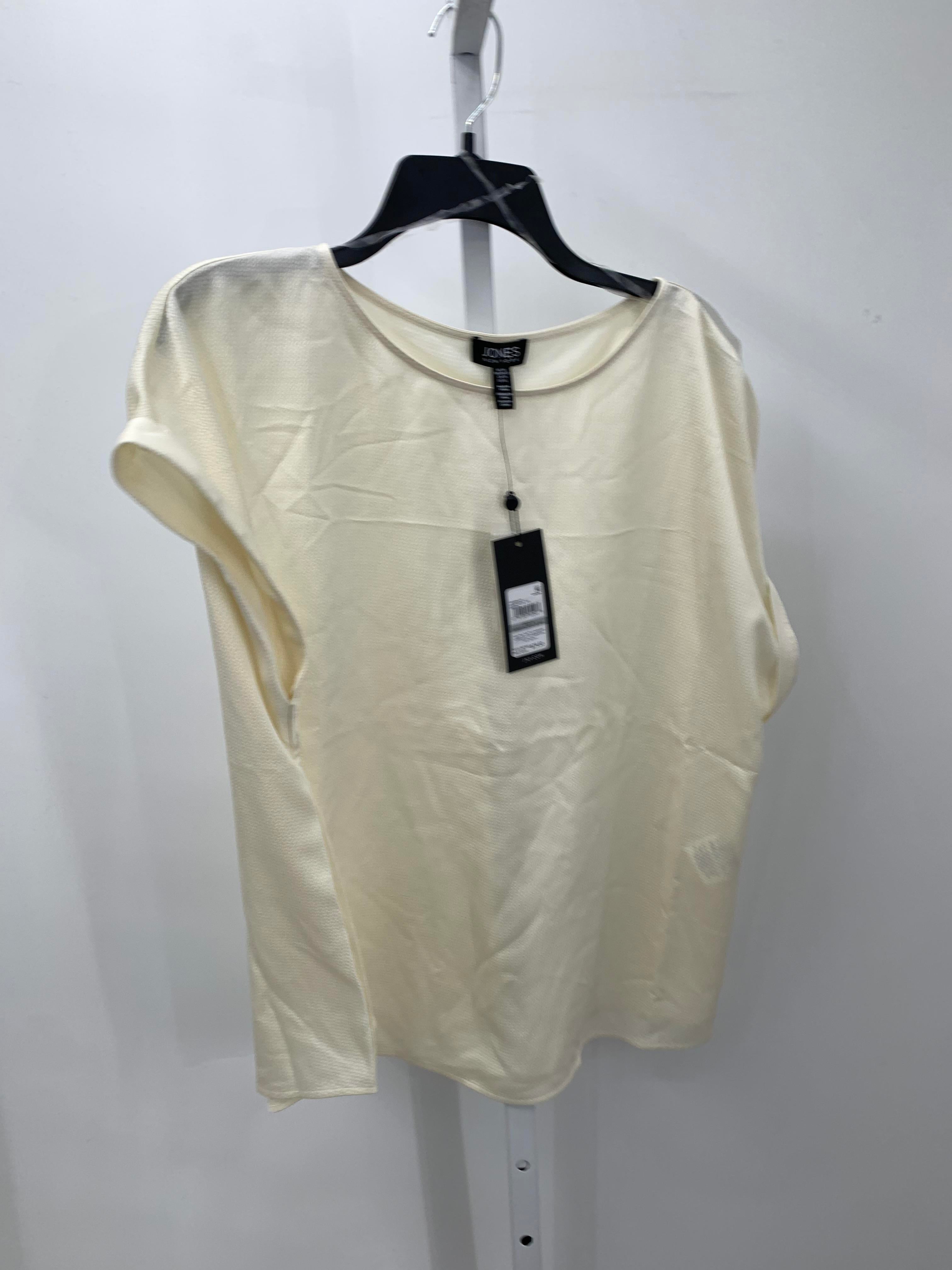 Jones New York Size 1X Womens Short Sleeve Shirt