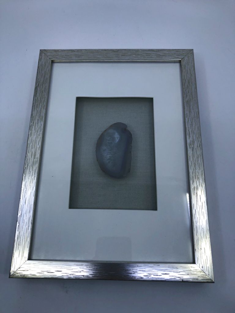 FRAMED CRYSTAL SHADOWBOX.