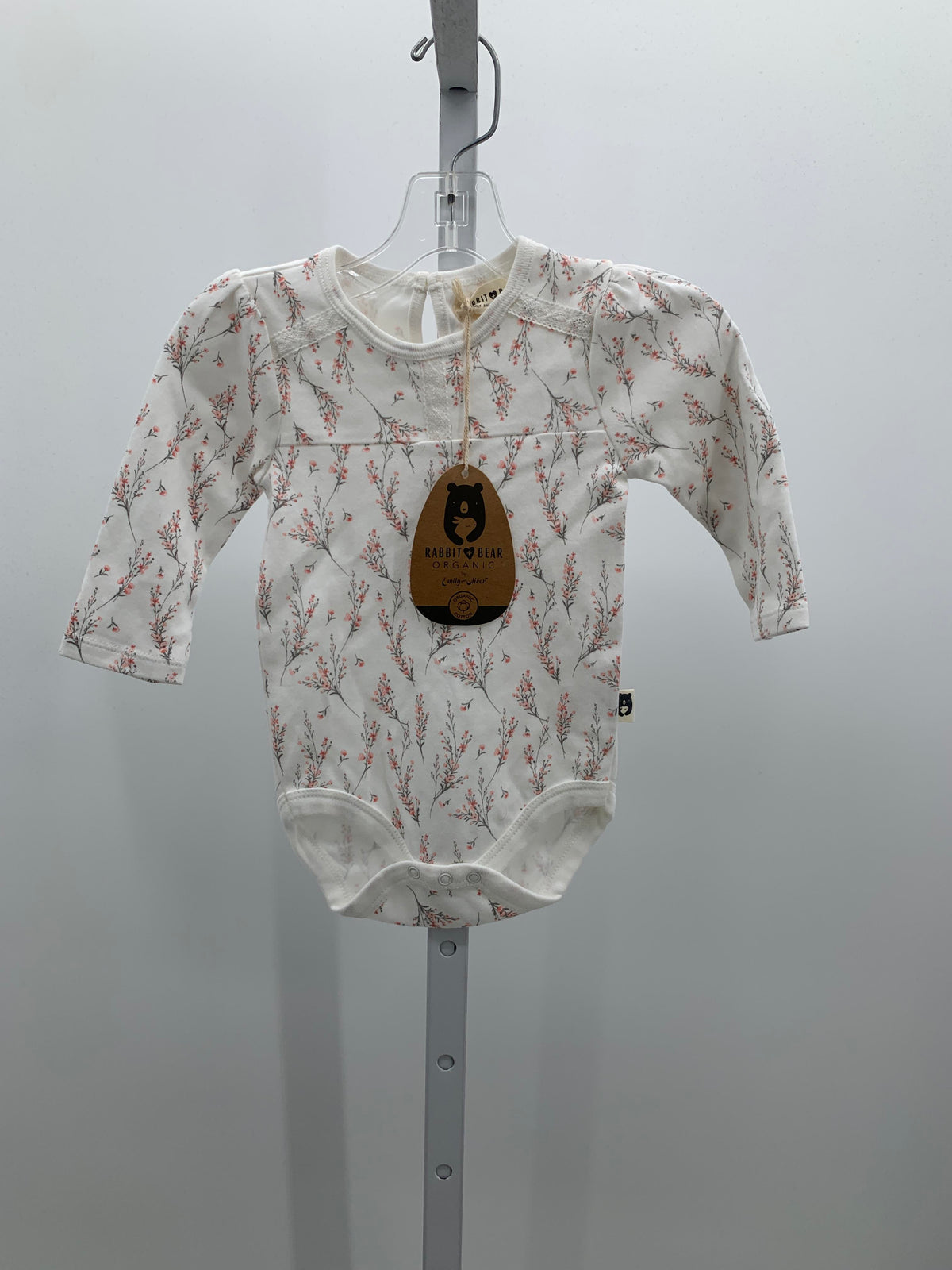 Rabbit + Bear Size 6-9 Months Girls Long Sleeve Shirt