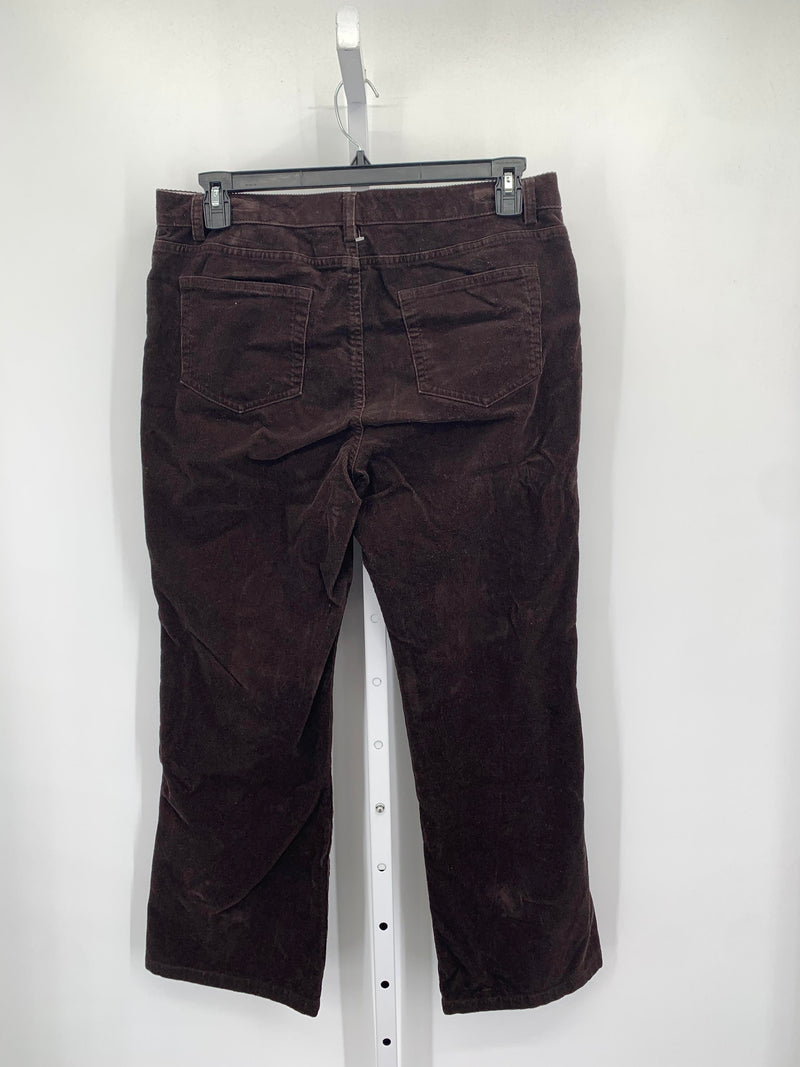 Lands End Size 14 Misses Corduroy Pants