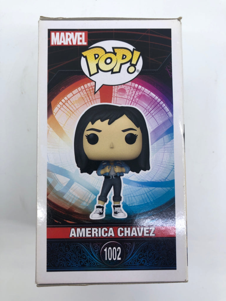 AMERICA CHAVEZ #1002 POP FUNKO.